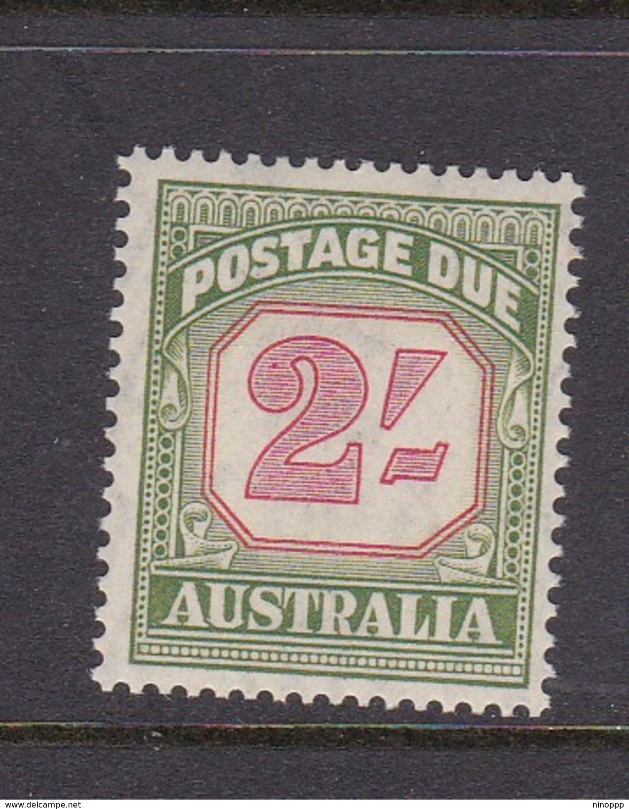 Australia Postage Due Stamps SG D130 1953 Two Shillings Mint - Segnatasse
