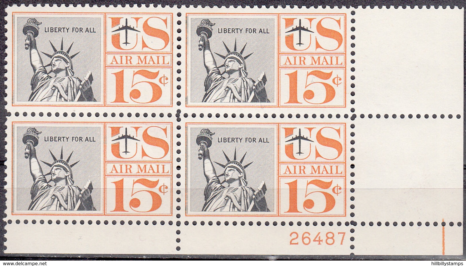 UNITED STATES     SCOTT NO. C58     MNH       YEAR  1959 - 2b. 1941-1960 Unused