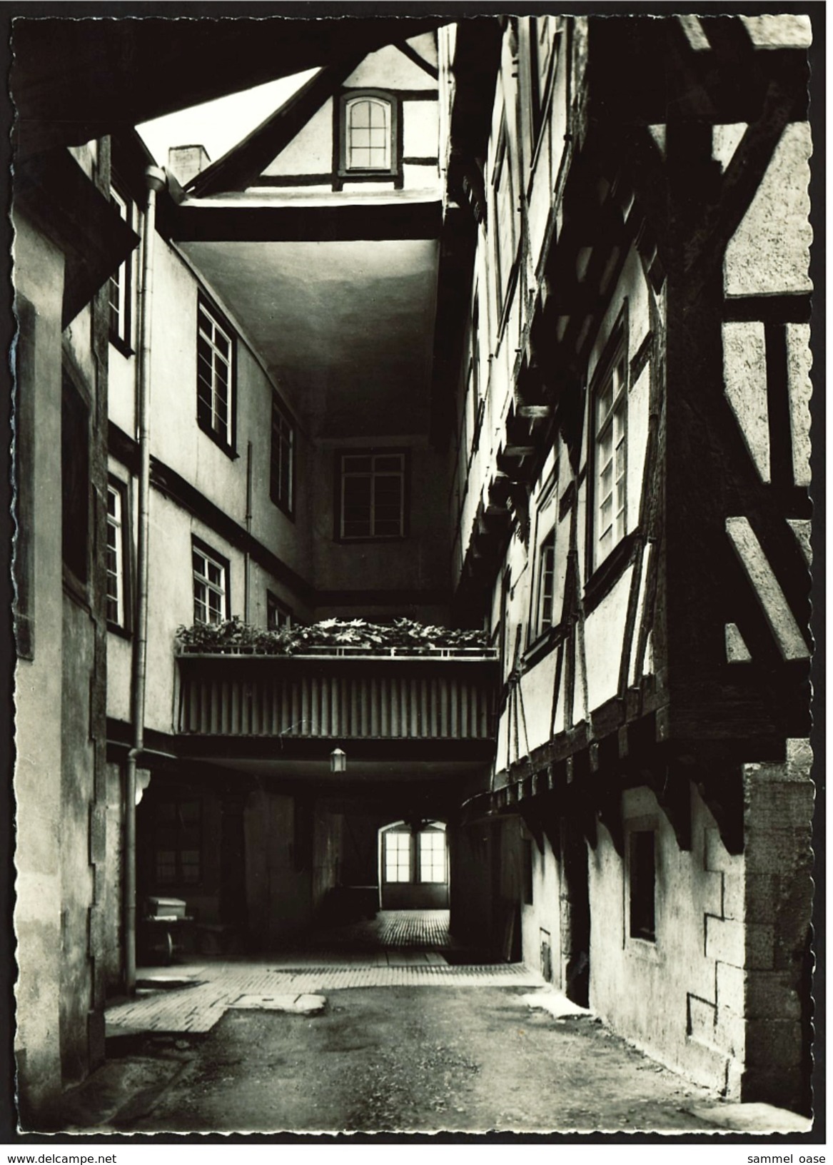 Burg Stetten  -  Künzelsau / Württ.  -  Der Innere Wohnbau  -  Ansichtskarte Ca.1970   (6803) - Bad Fuessing