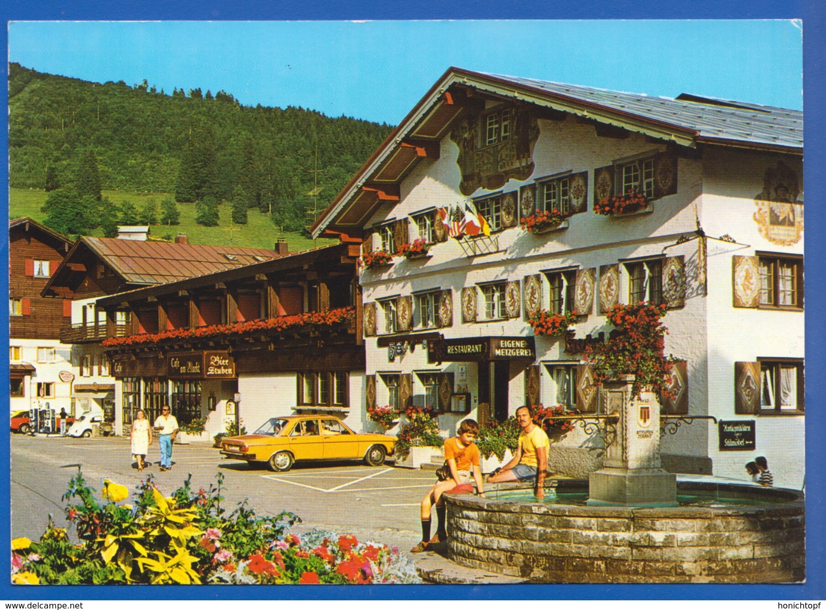 Deutschland; Oberstaufen; Marktplatz - Oberstaufen