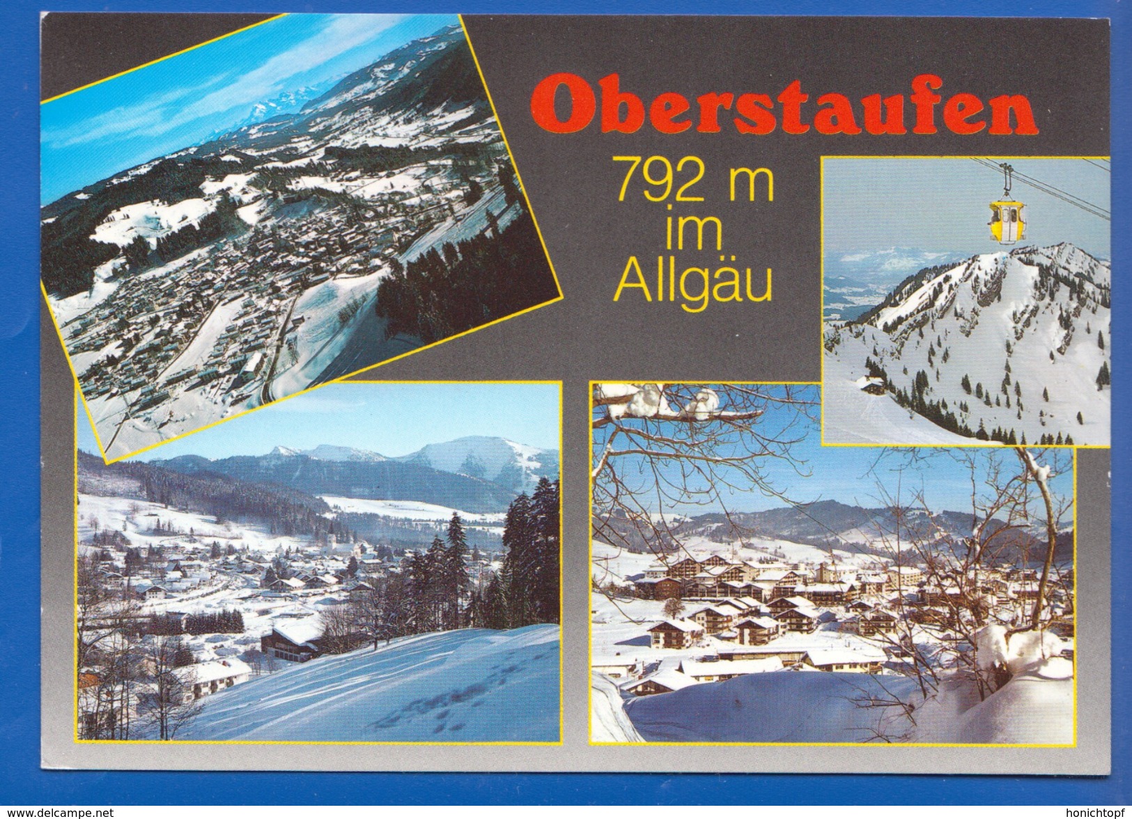 Deutschland; Oberstaufen; Multibildkarte - Oberstaufen