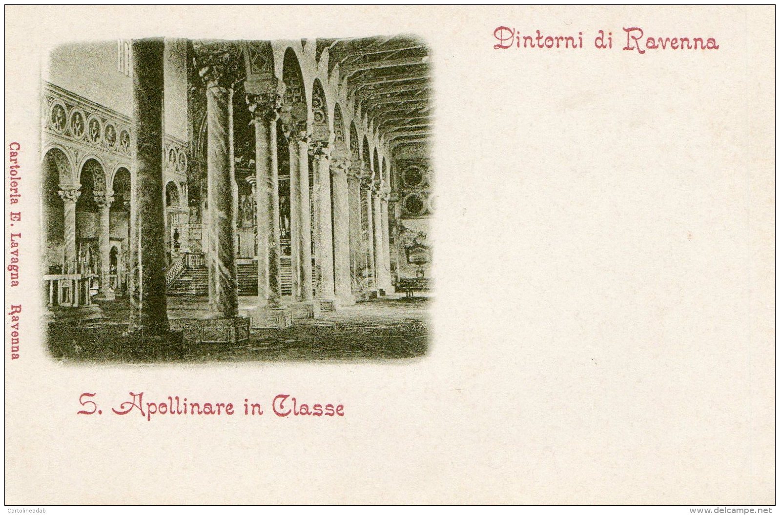 [DC9914] CPA - RAVENNA - S. APOLLINARE IN CLASSE - DINTORNI DI RAVENNA - Non Viaggiata - Old Postcard - Ravenna