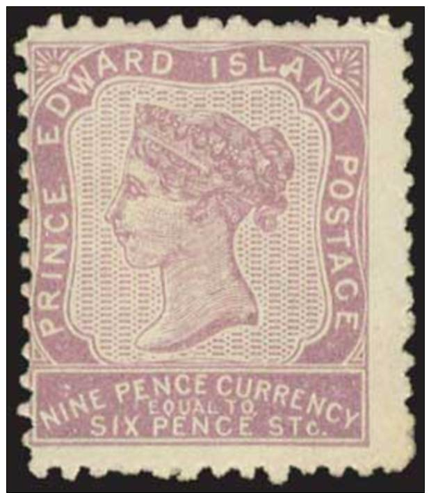 * Canada/Prince Edward Island: 9d Lilak 1863 QV, M. (SG 19-120GBP). - Otros & Sin Clasificación