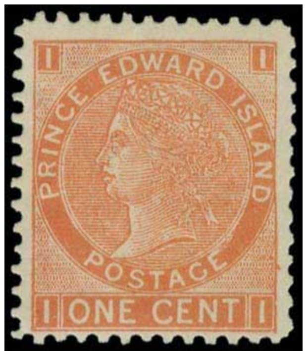 * Canada/Prince Edward Island: 1d Orange-buff 1862 QV, M. (SG 10-60GBP). - Other & Unclassified