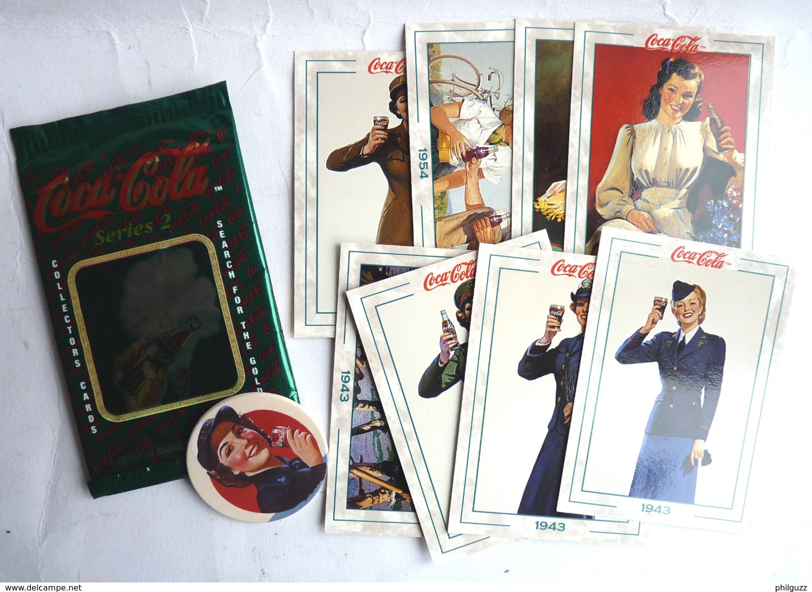 1 Sachet De 8 TRADING CARDS COCA COLA Ouvert Avec 1 Pogs Aps Complet - X-Files