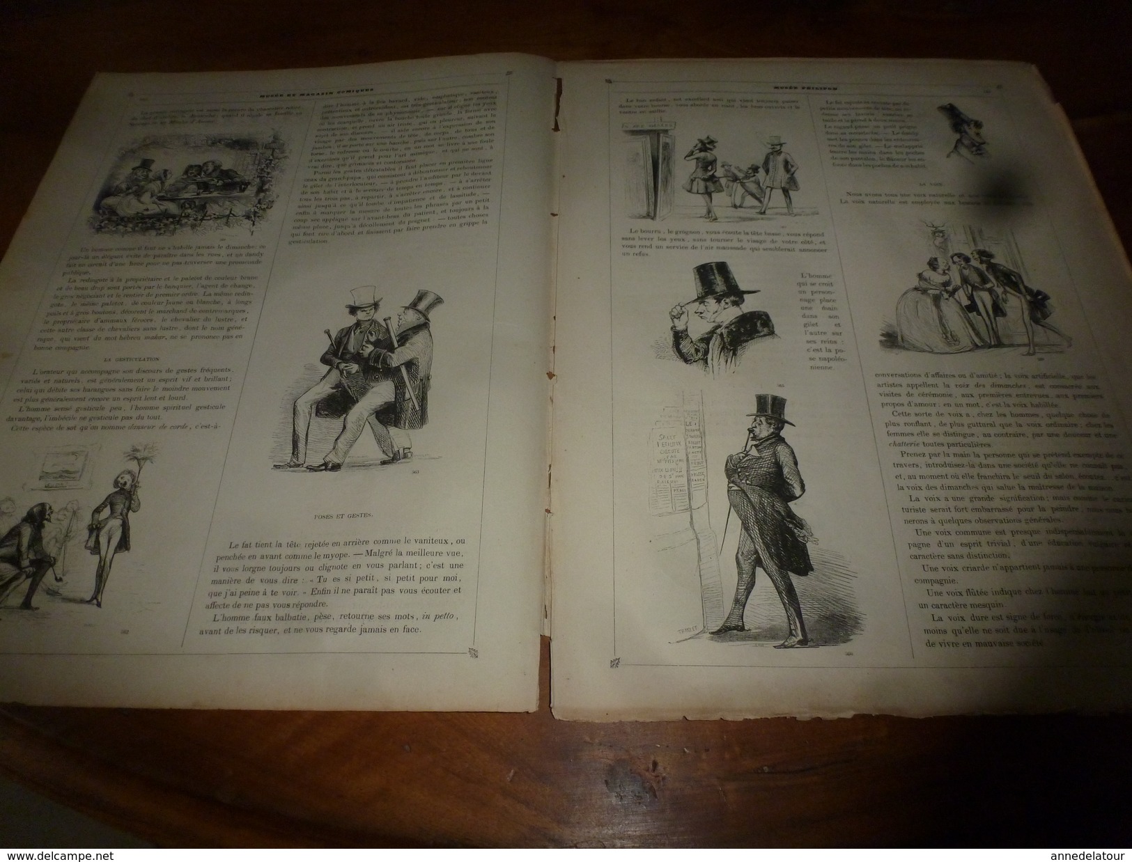 1840 Le DEDANS Jugé Par Le DEHORS:étude De  PHILIPON ,Dessins De Trimolet APRES AVOIR LU CECI VOUS NE SEREZ PLUS PAREIL - 1800 - 1849