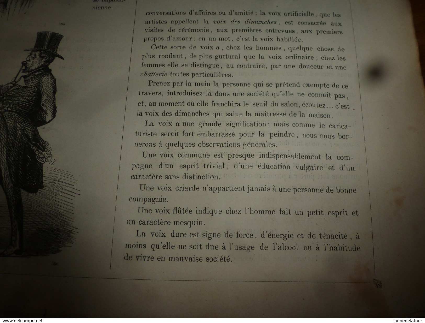 1840 Le DEDANS jugé par le DEHORS:étude de  PHILIPON ,Dessins de Trimolet APRES AVOIR LU CECI VOUS NE SEREZ PLUS PAREIL