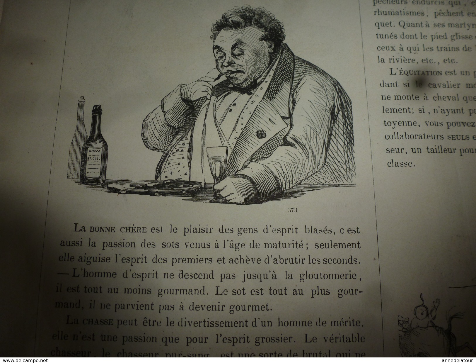 1840 Le DEDANS jugé par le DEHORS:étude de  PHILIPON ,Dessins de Trimolet APRES AVOIR LU CECI VOUS NE SEREZ PLUS PAREIL