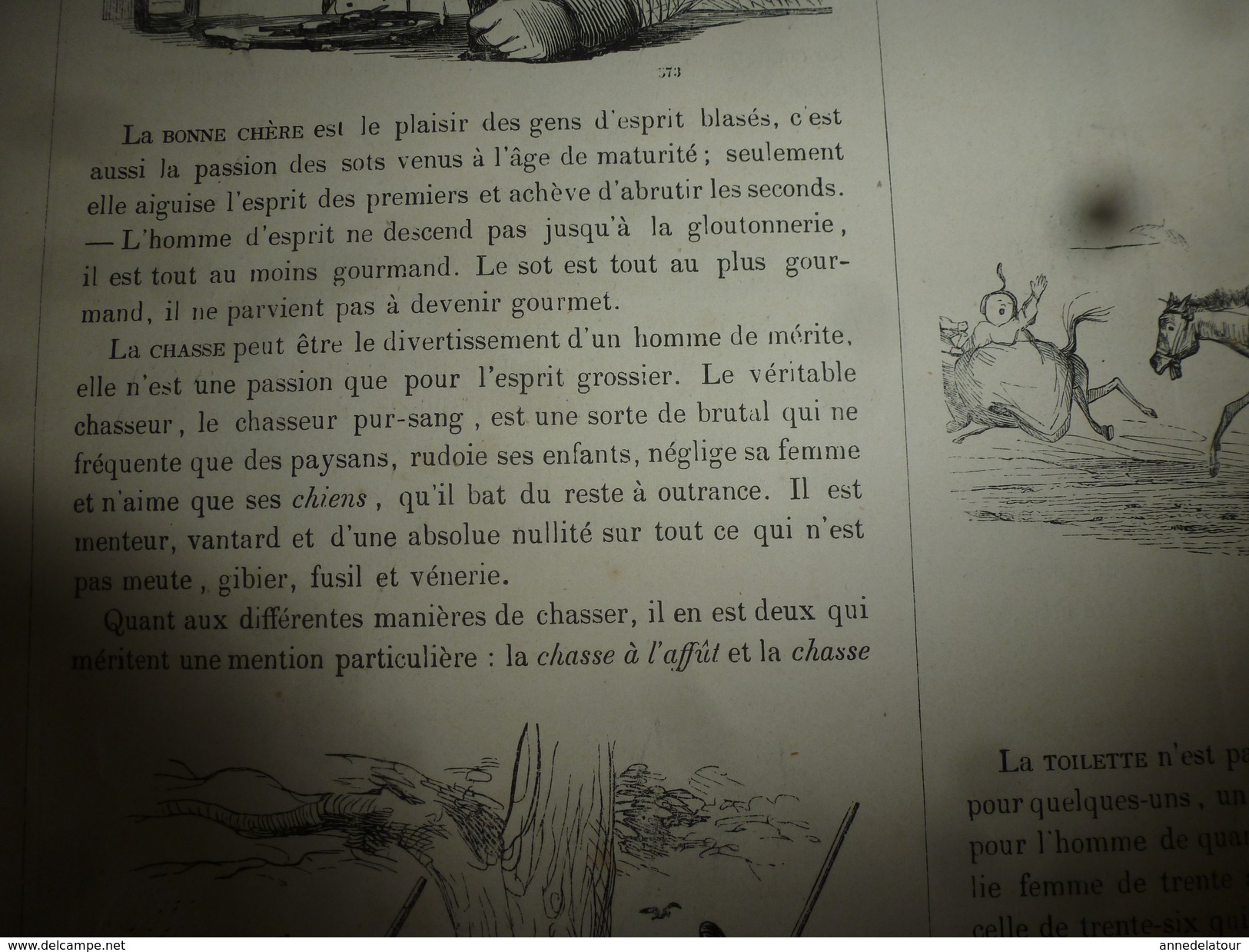 1840 Le DEDANS jugé par le DEHORS:étude de  PHILIPON ,Dessins de Trimolet APRES AVOIR LU CECI VOUS NE SEREZ PLUS PAREIL