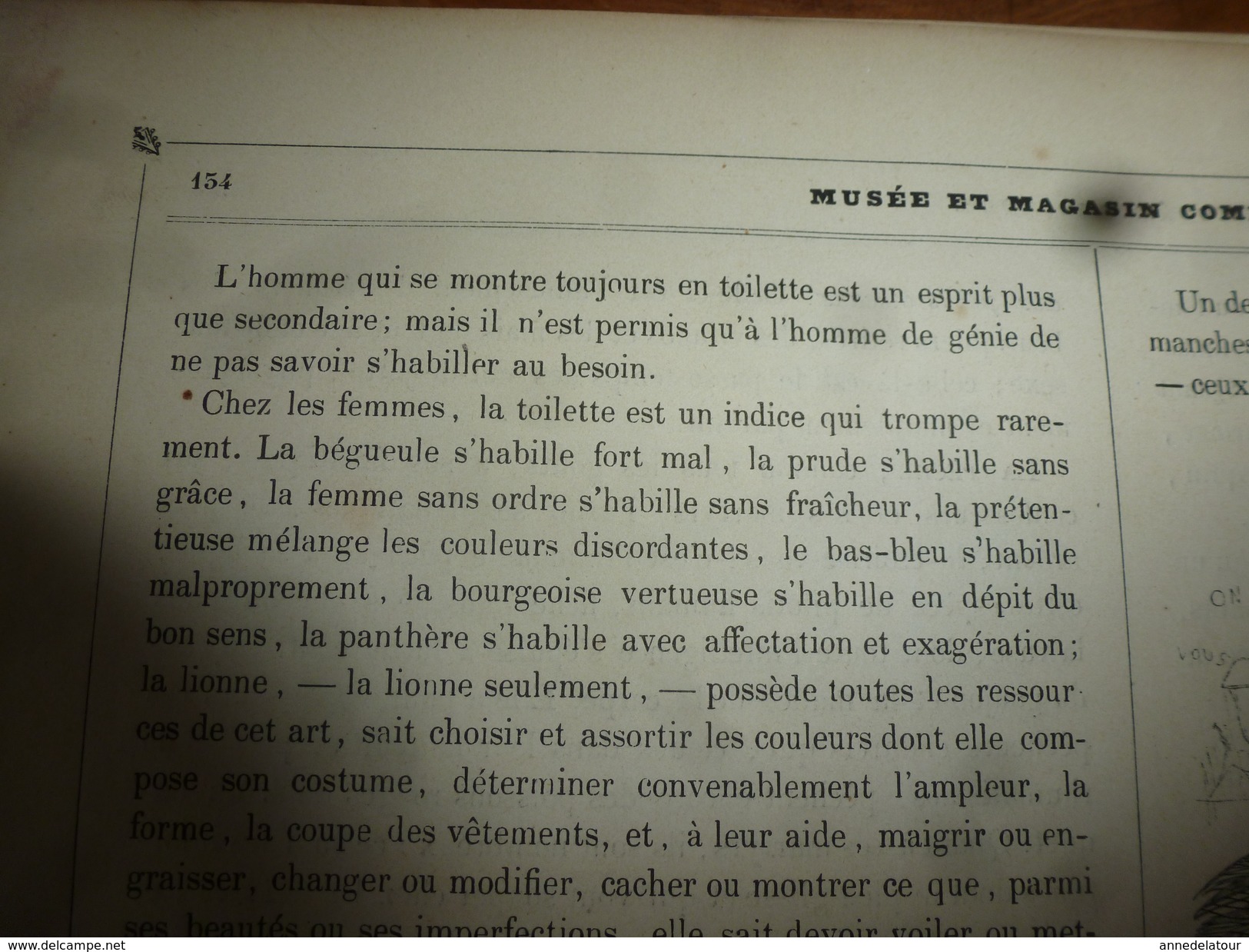 1840 Le DEDANS jugé par le DEHORS:étude de  PHILIPON ,Dessins de Trimolet APRES AVOIR LU CECI VOUS NE SEREZ PLUS PAREIL