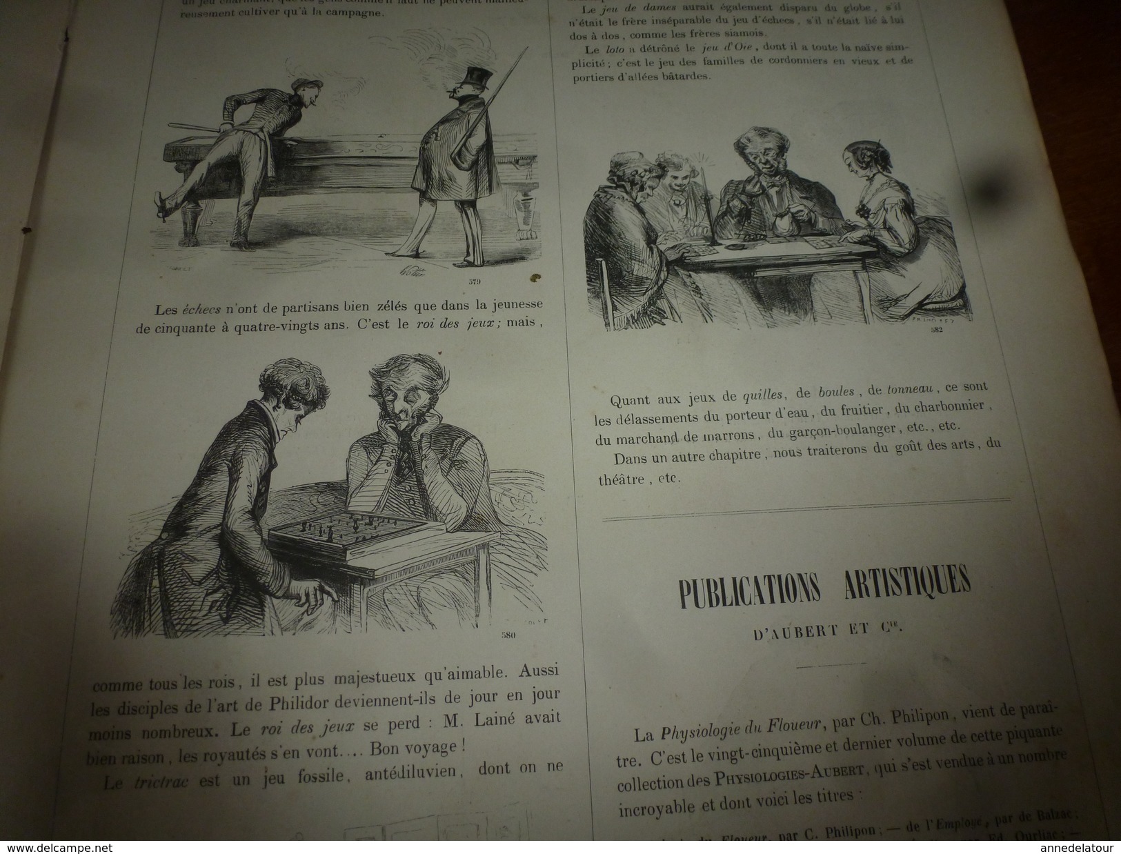 1840 Le DEDANS jugé par le DEHORS:étude de  PHILIPON ,Dessins de Trimolet APRES AVOIR LU CECI VOUS NE SEREZ PLUS PAREIL