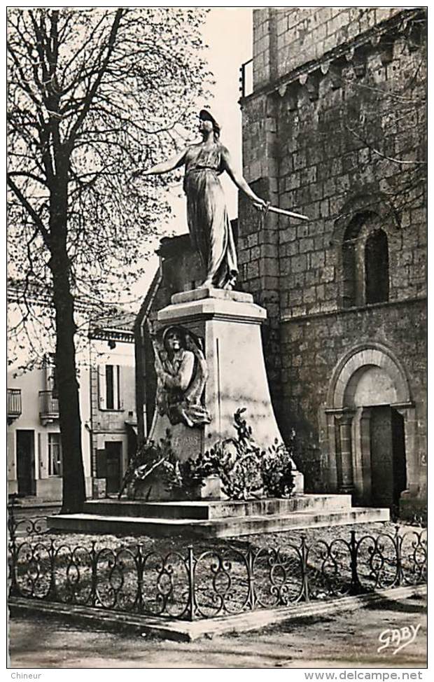 SAINT ANDRE DE CUBZAC MONUMENT AUX MORTS - Sonstige & Ohne Zuordnung