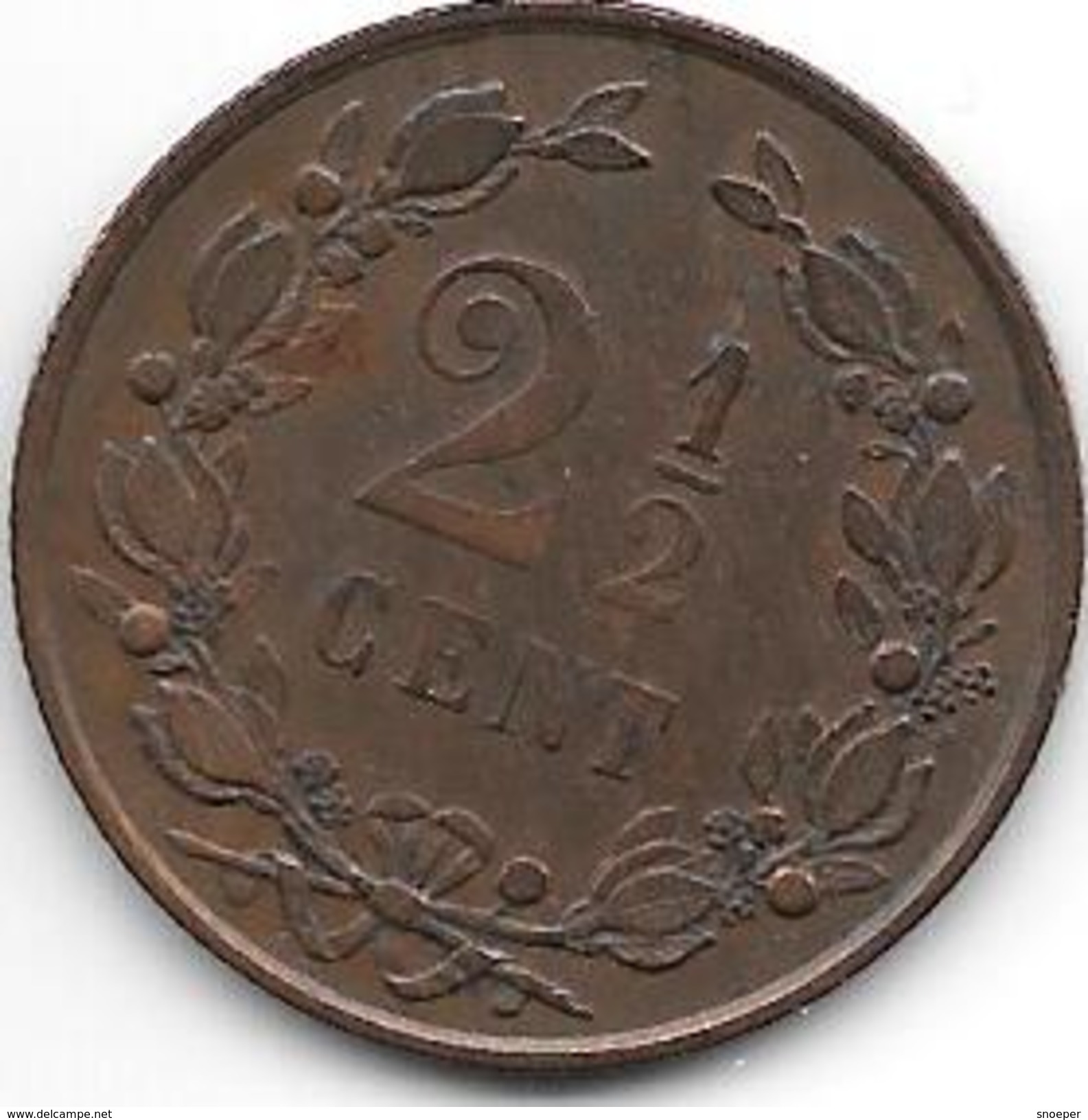 *netherlands 2,5 Cents 1881 Km 108   Vf+ !! - 1849-1890 : Willem III