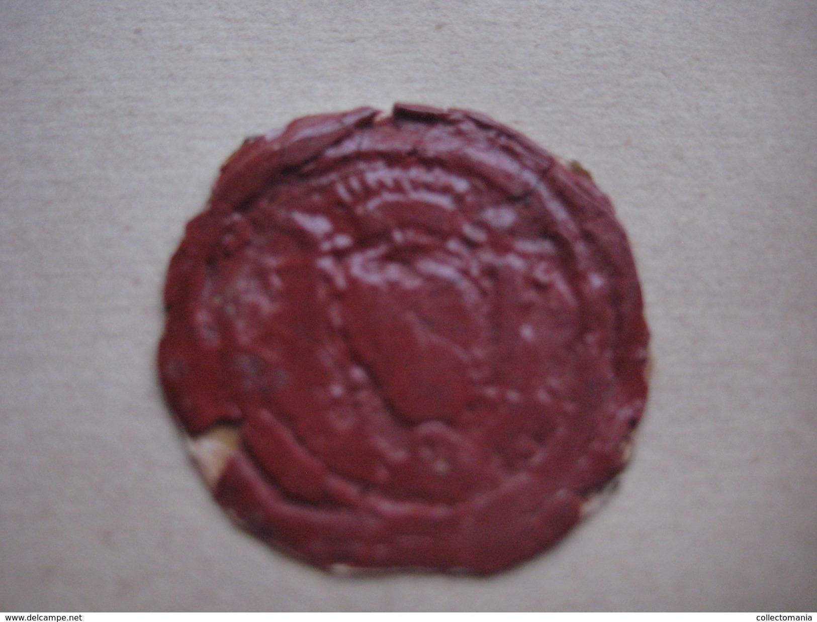 wax seals - lakzegels collection, 2cm à 4cm, before 1900 - sceaux de cire - adel familiekunde zegels van was, prachtig