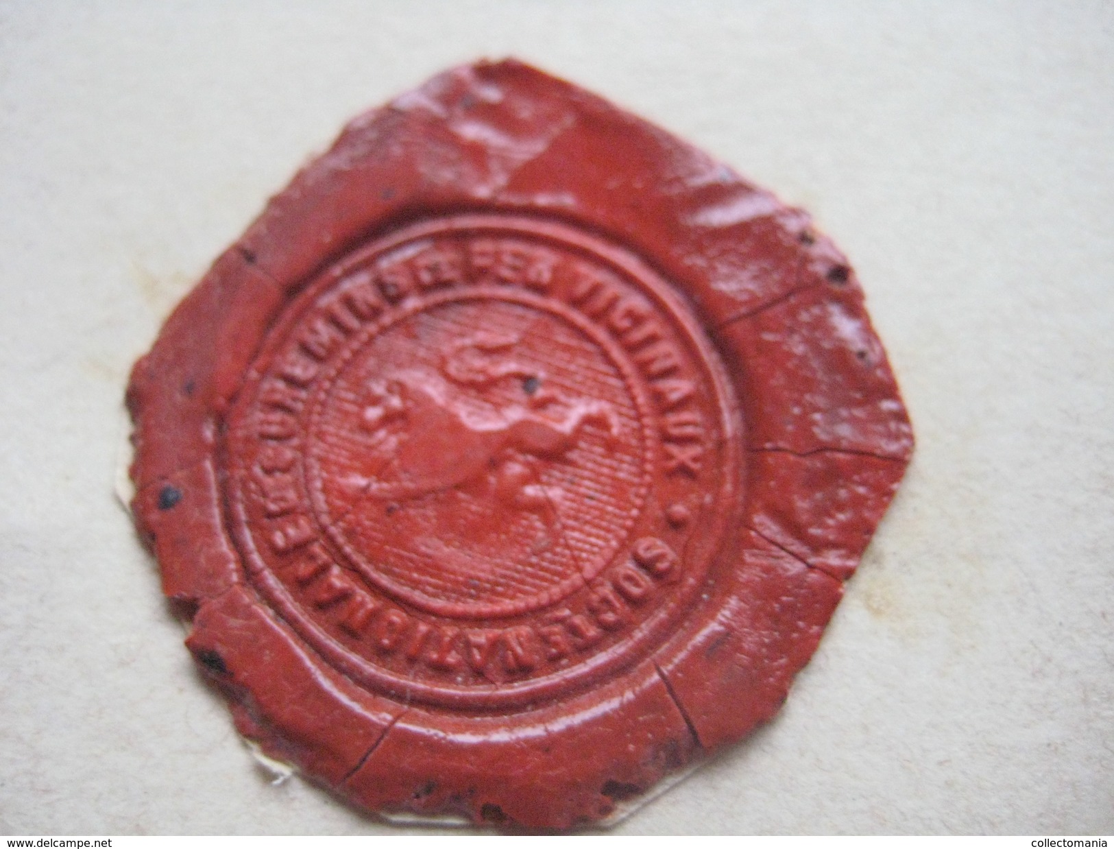 wax seals - lakzegels collection, 2cm à 4cm, before 1900 - sceaux de cire - adel familiekunde zegels van was, prachtig