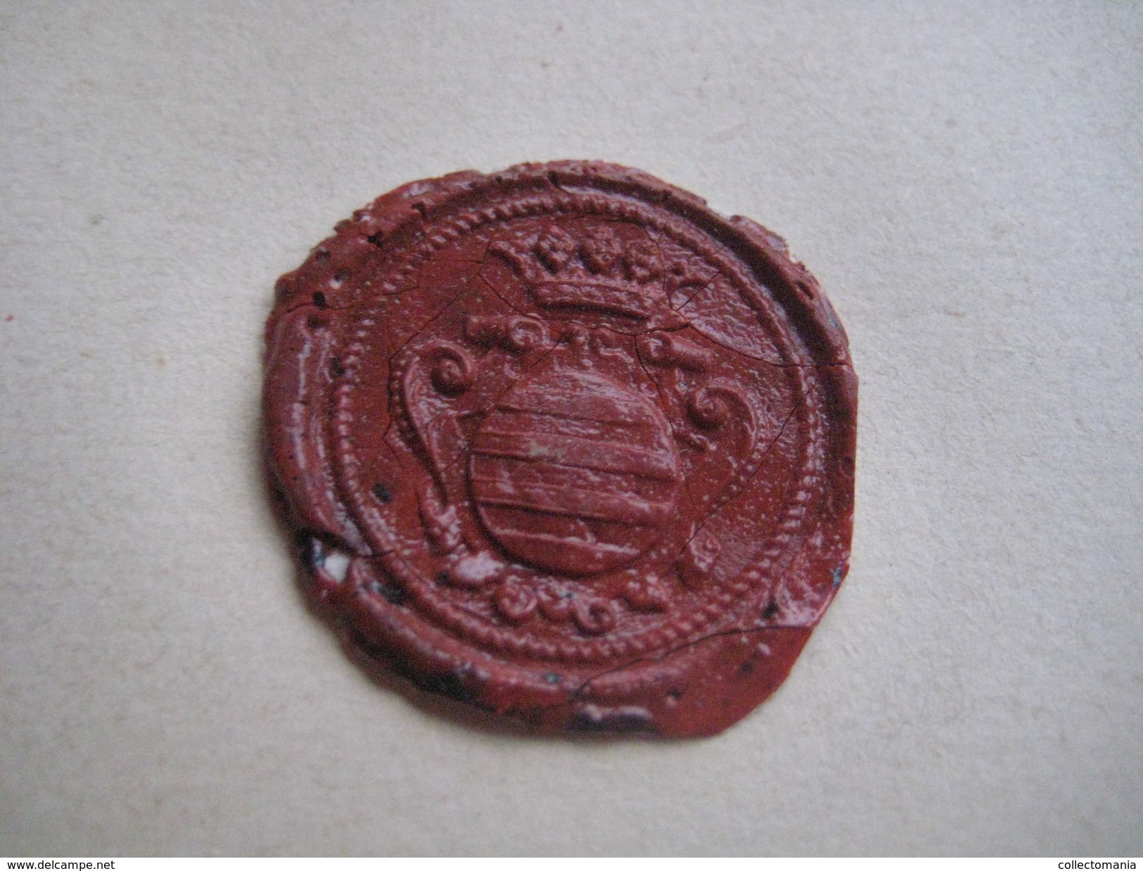 wax seals - lakzegels collection, 2cm à 4cm, before 1900 - sceaux de cire - adel familiekunde zegels van was, prachtig