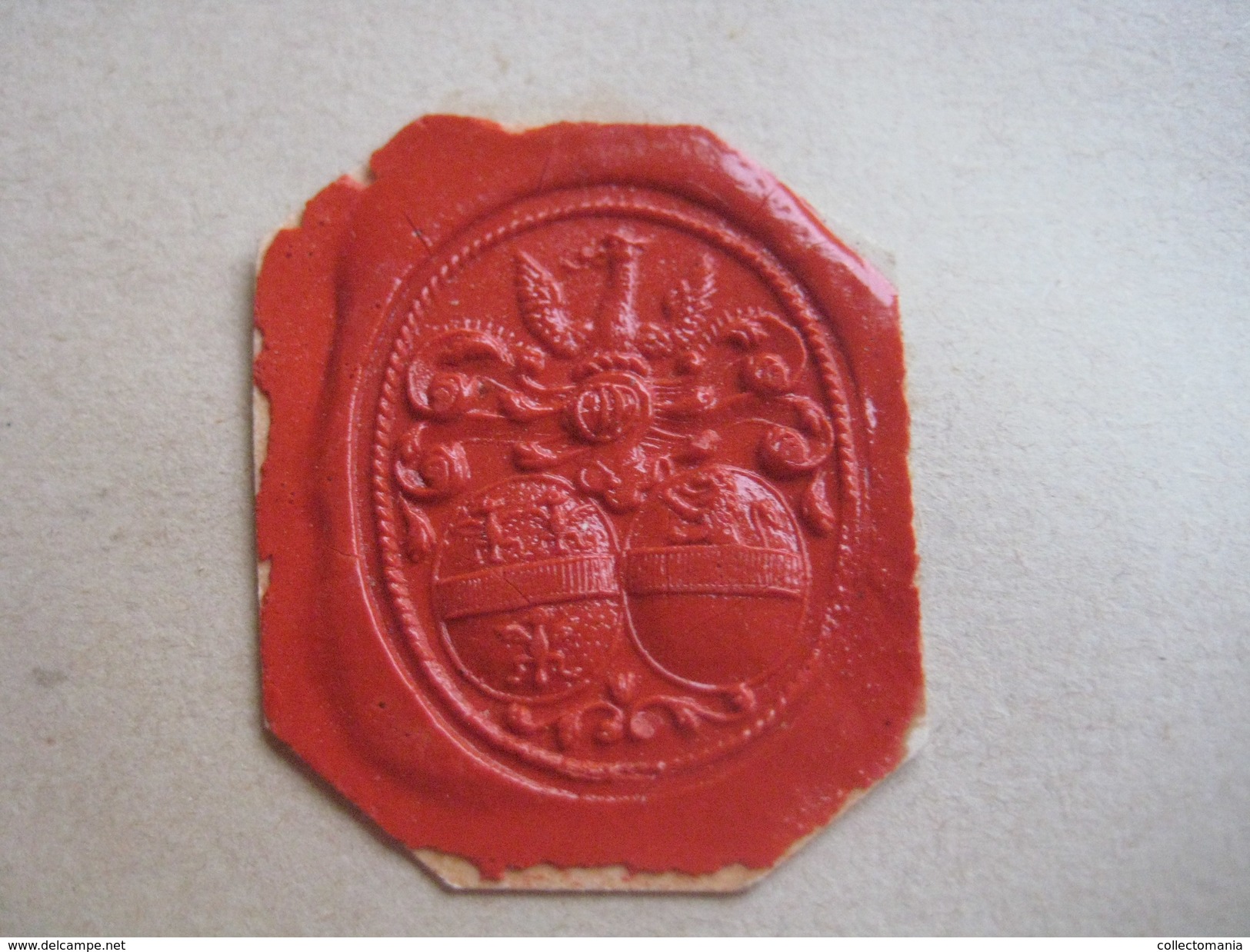 wax seals - lakzegels collection, 2cm à 4cm, before 1900 - sceaux de cire - adel familiekunde zegels van was, prachtig