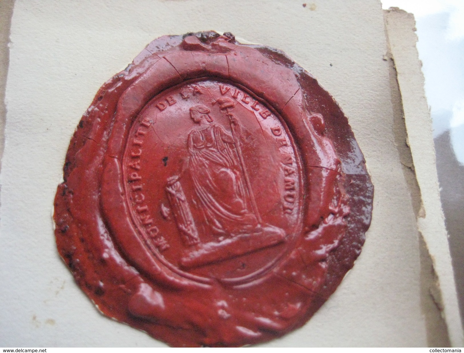 wax seals - lakzegels collection, 2cm à 4cm, before 1900 - sceaux de cire - adel familiekunde zegels van was, prachtig