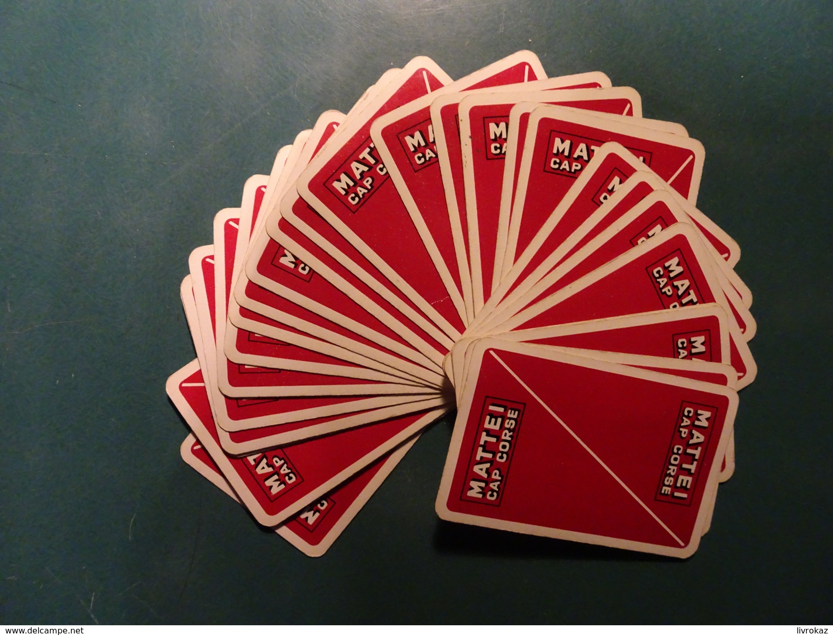 Jeu 32 Cartes Speelkarten, Playing Cards, Kartenspiel, Carte Da Giaco, Spelkort, Mattei Cap Corse, Apéritif, Bastia - Autres & Non Classés