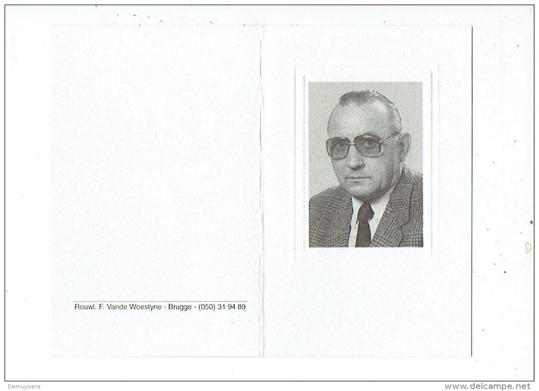 2336 - CHARLES ( CARLOS ) VAN ACKER - BRUGGE 1926 + 1998 - Images Religieuses