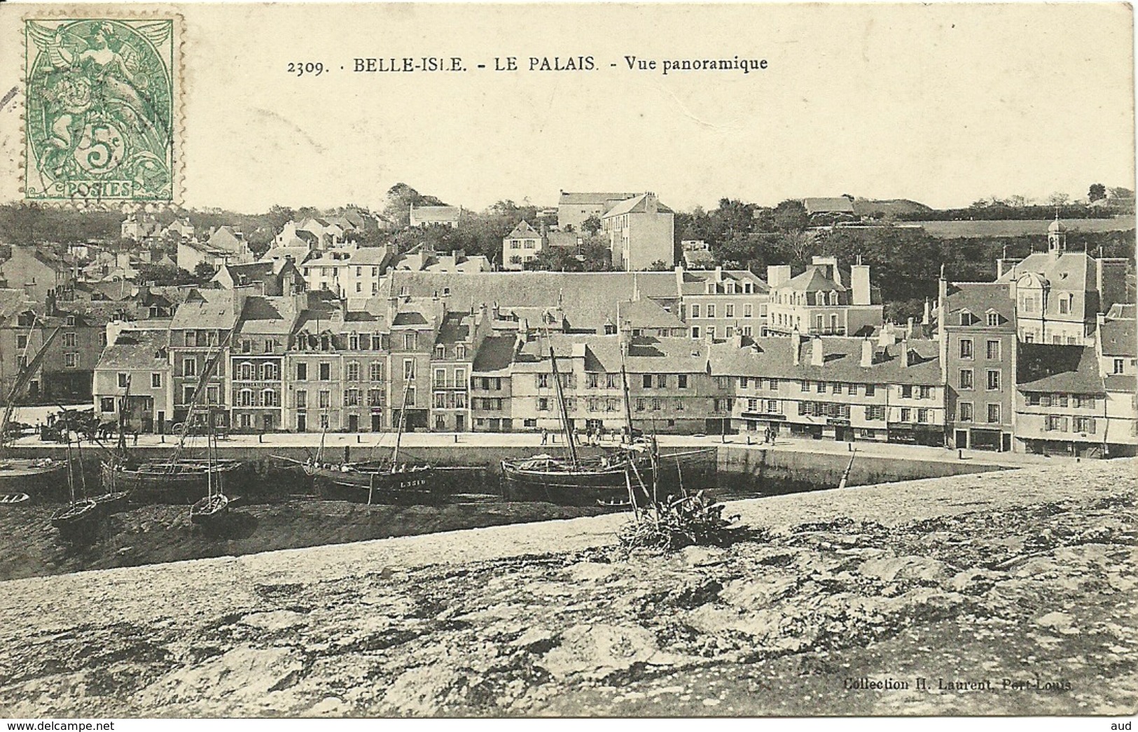 BELLE ILE, Le Palais, Vue Panoramique - Belle Ile En Mer