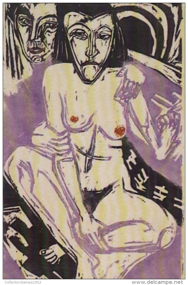 57057- RAPHAEL KIRCHNER- NUDE, ILLUSTRATION, REPRINT - Kirchner, Raphael