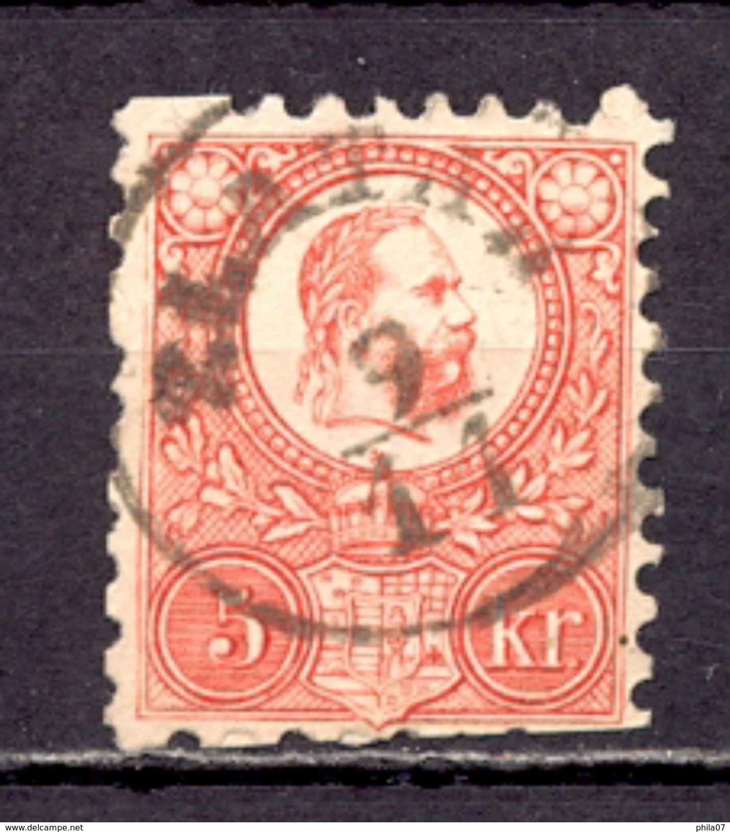 Hungary - Stamp With Cancel ZLATAR 9.11.  / 2 Scans - Sonstige & Ohne Zuordnung