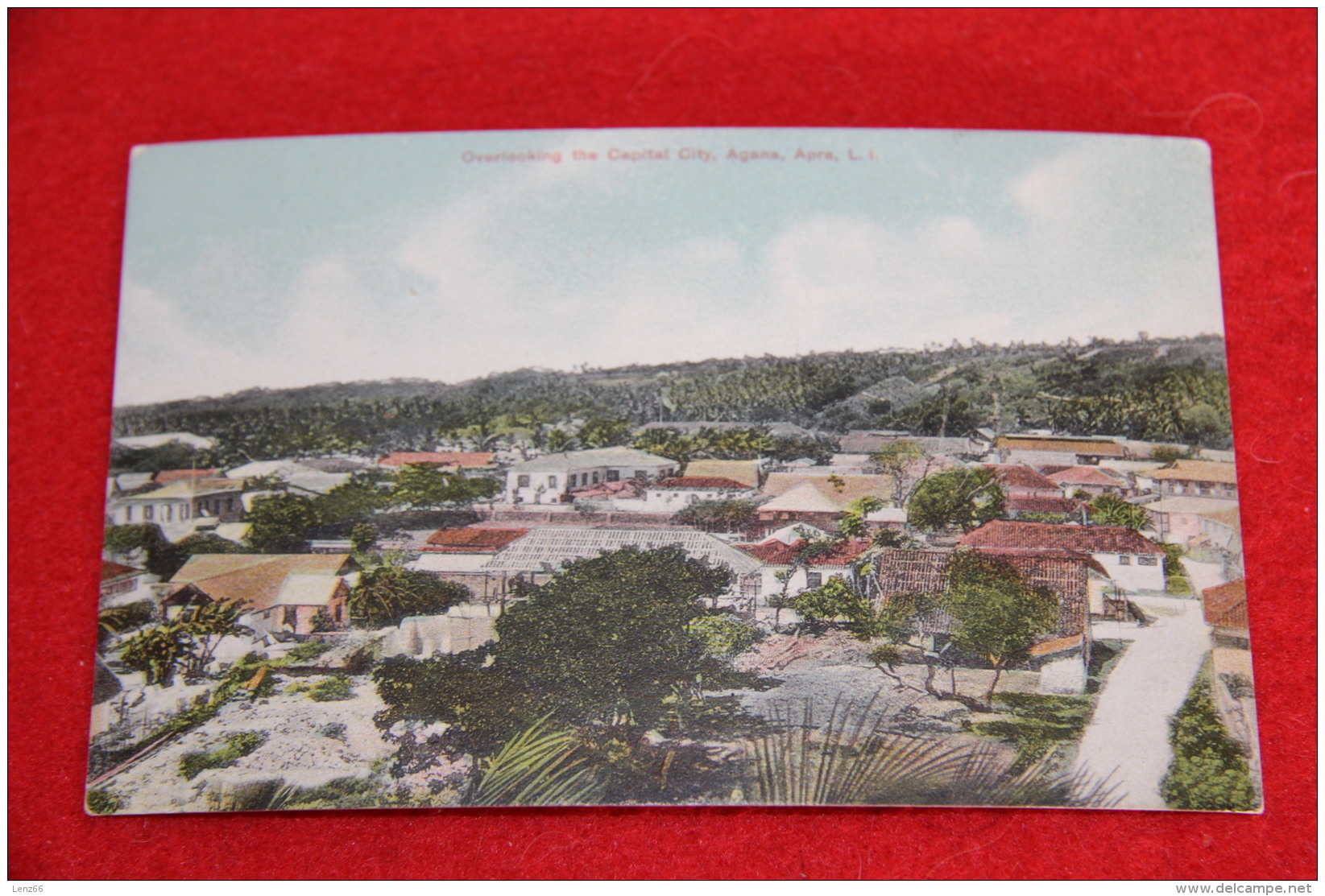 Oceania Guam Apra Agana Overlooking The Capital City - Guam