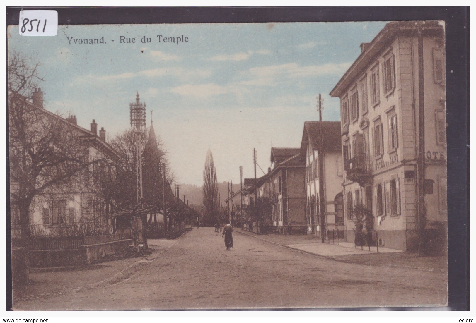 DISTRICT D'YVERDON - YVONAND - RUE DU TEMPLE - TB - Yvonand