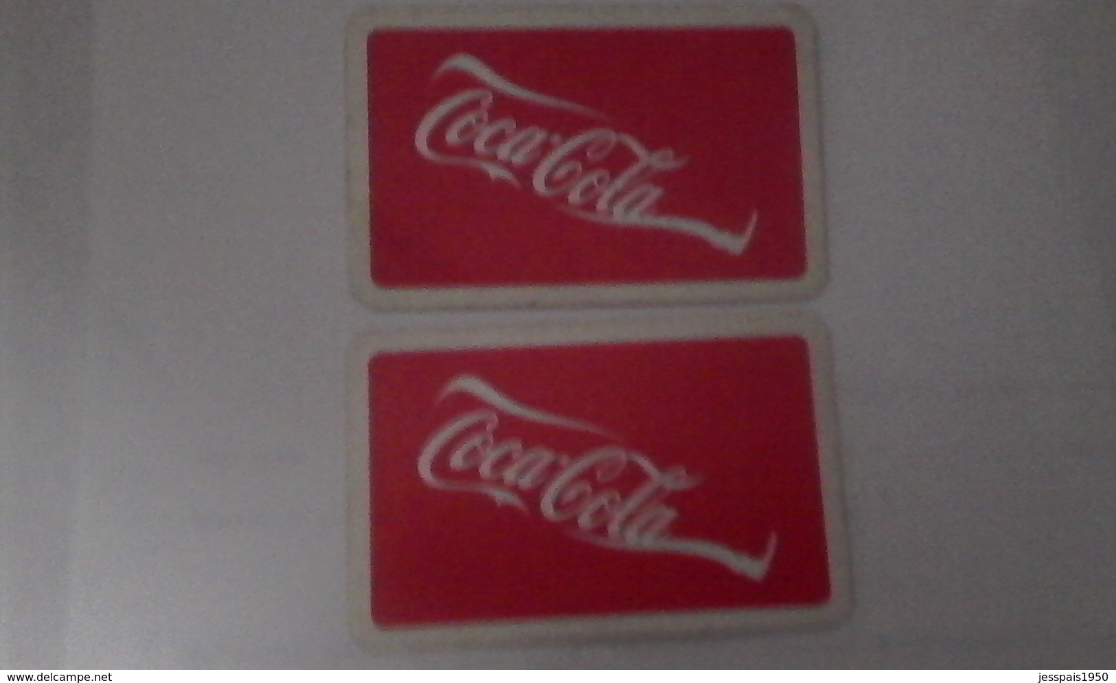 (12) - 2 Cart Joker CocaCola - (voir Scaner) - Other & Unclassified