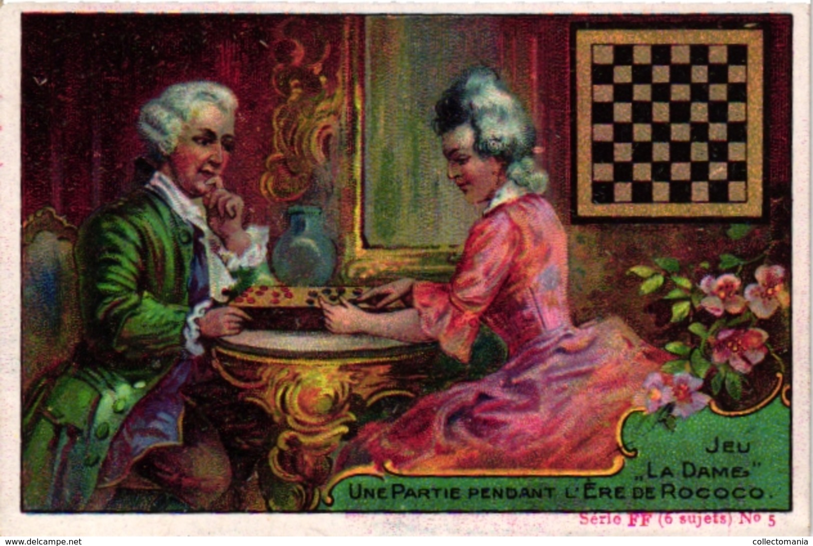 7 Cards Jeu De Dames   Checkers  Dame   PUB Montais Fontenay Le Comte Sodex Thuillier De Beuckelaer Antwerpen - Autres & Non Classés