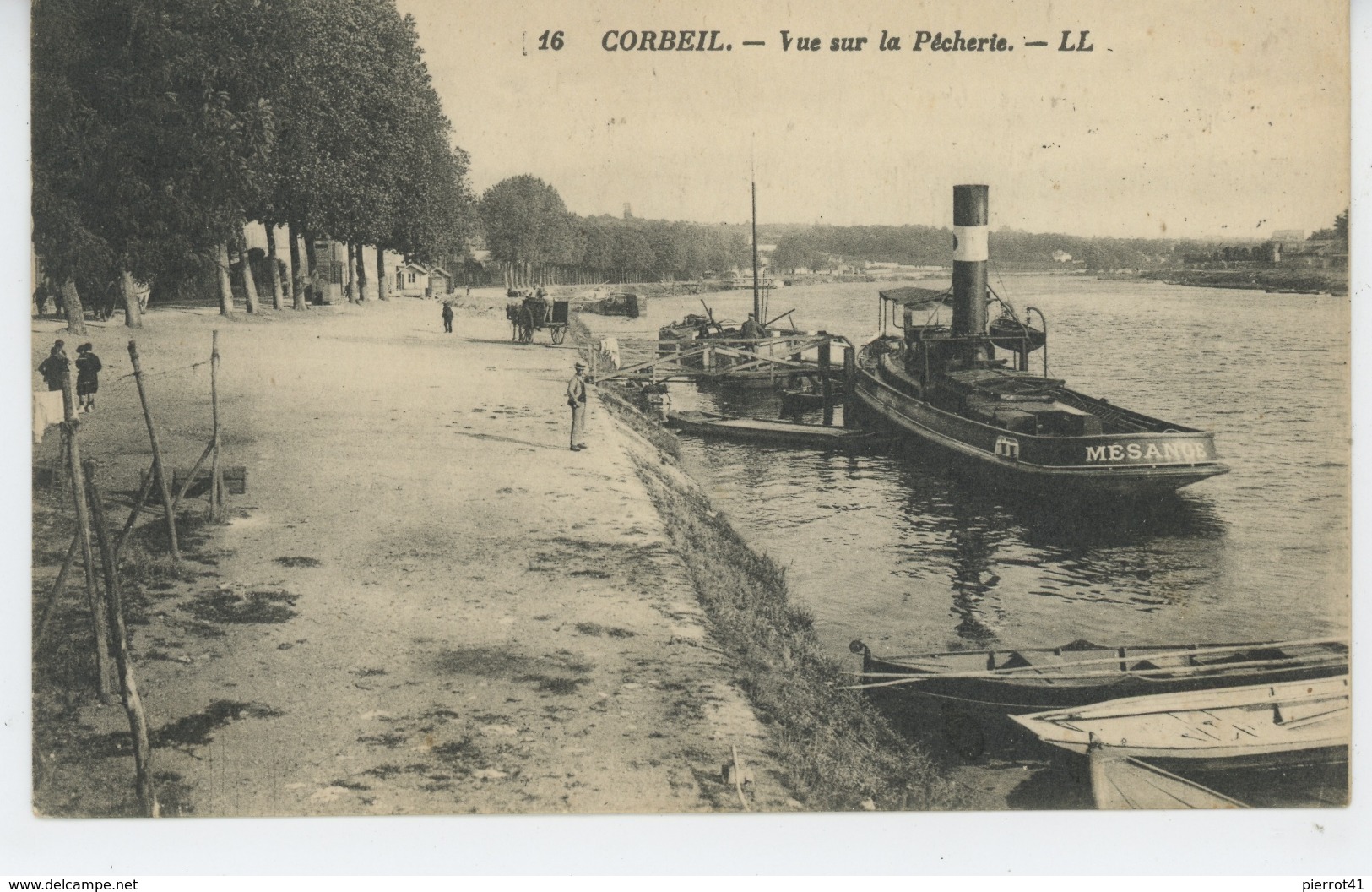 CORBEIL - Vue Sur La Pêcherie - Corbeil Essonnes