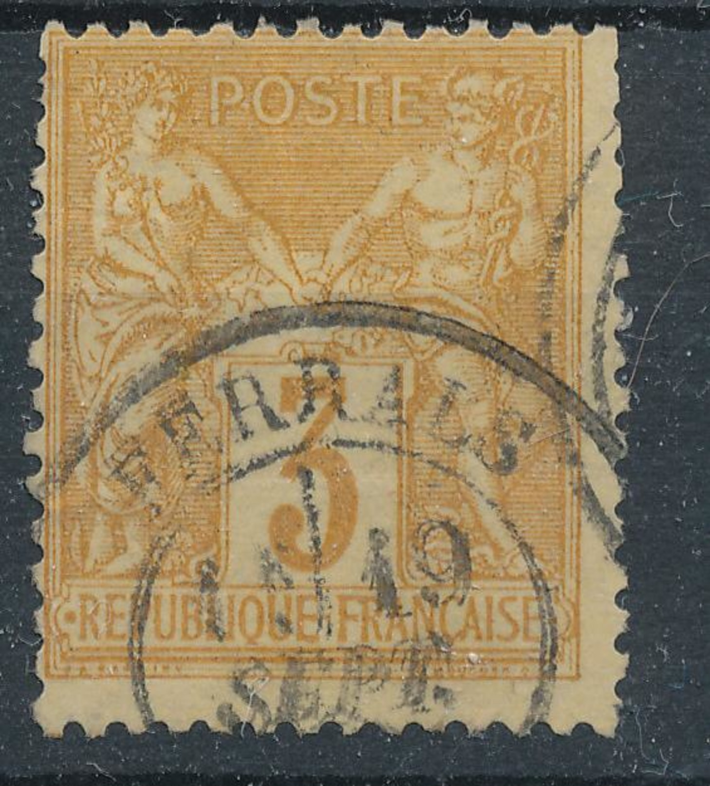 N°86 CACHET A DATE BELLE FRAPPE. - 1876-1898 Sage (Type II)