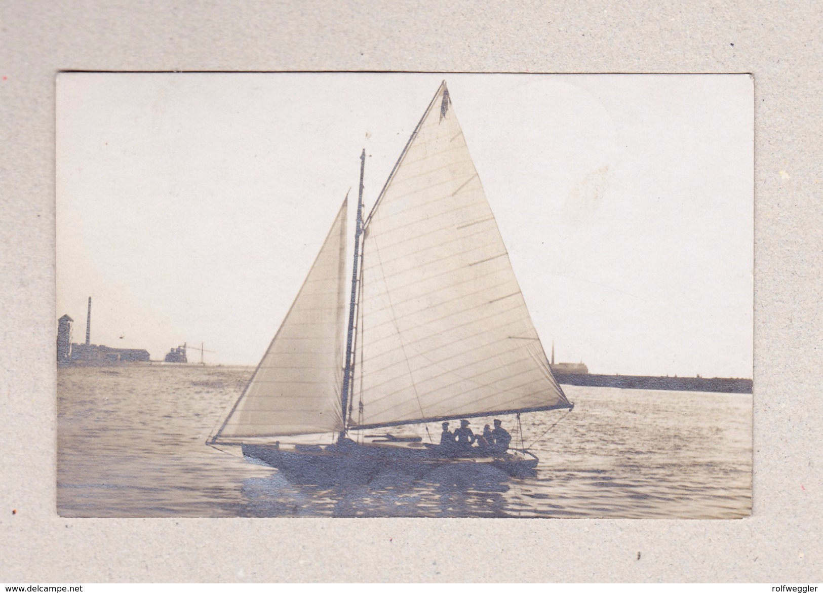 Ägypten Bahnstempel 8.1.1908 Port-Said - Cairo T.P.O. Auf Ansichtskarte Aus Vevey - 1866-1914 Khédivat D'Égypte