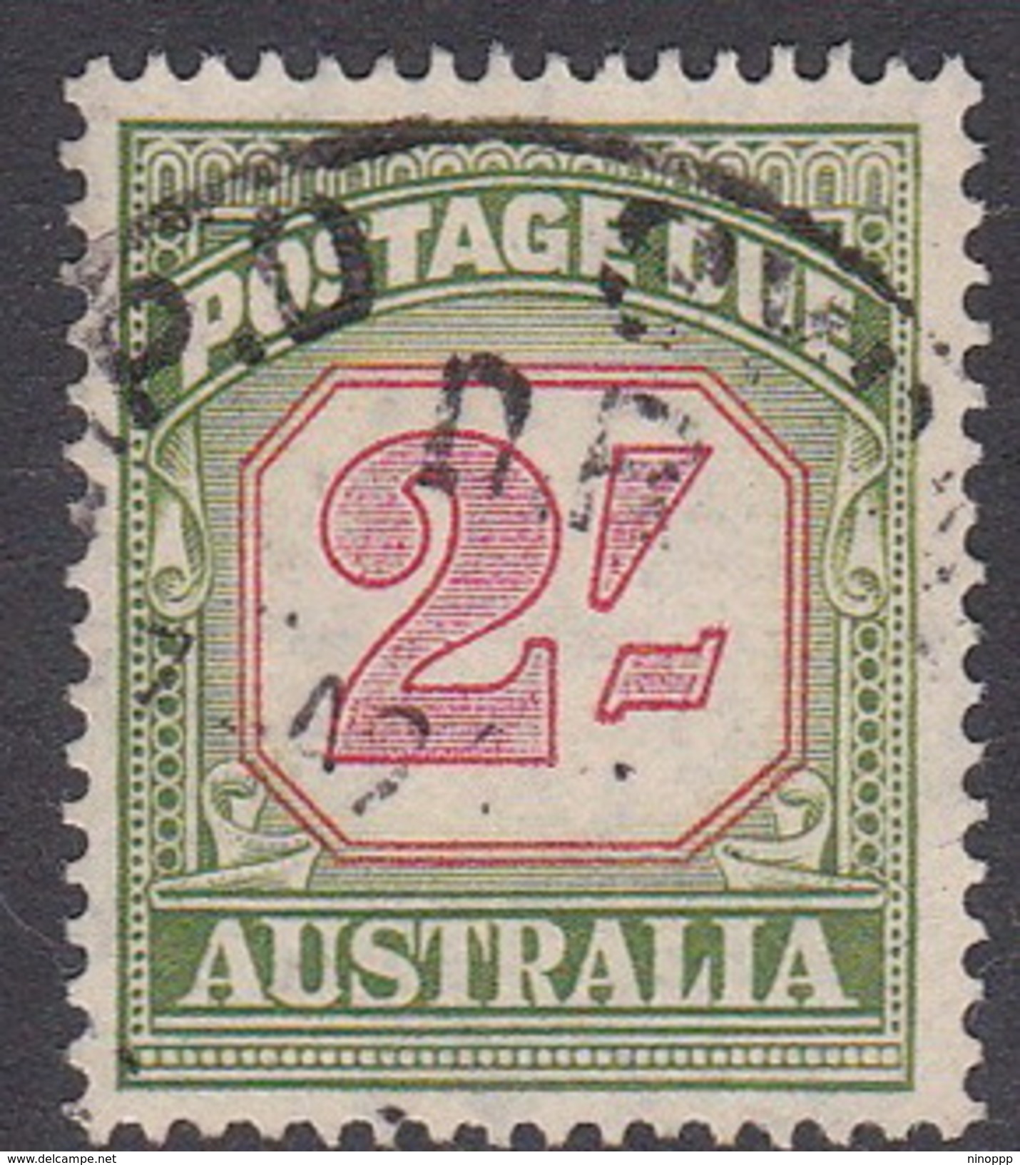 Australia Postage Due Stamps SG D130a 1953 Two Shillings Used - Port Dû (Taxe)