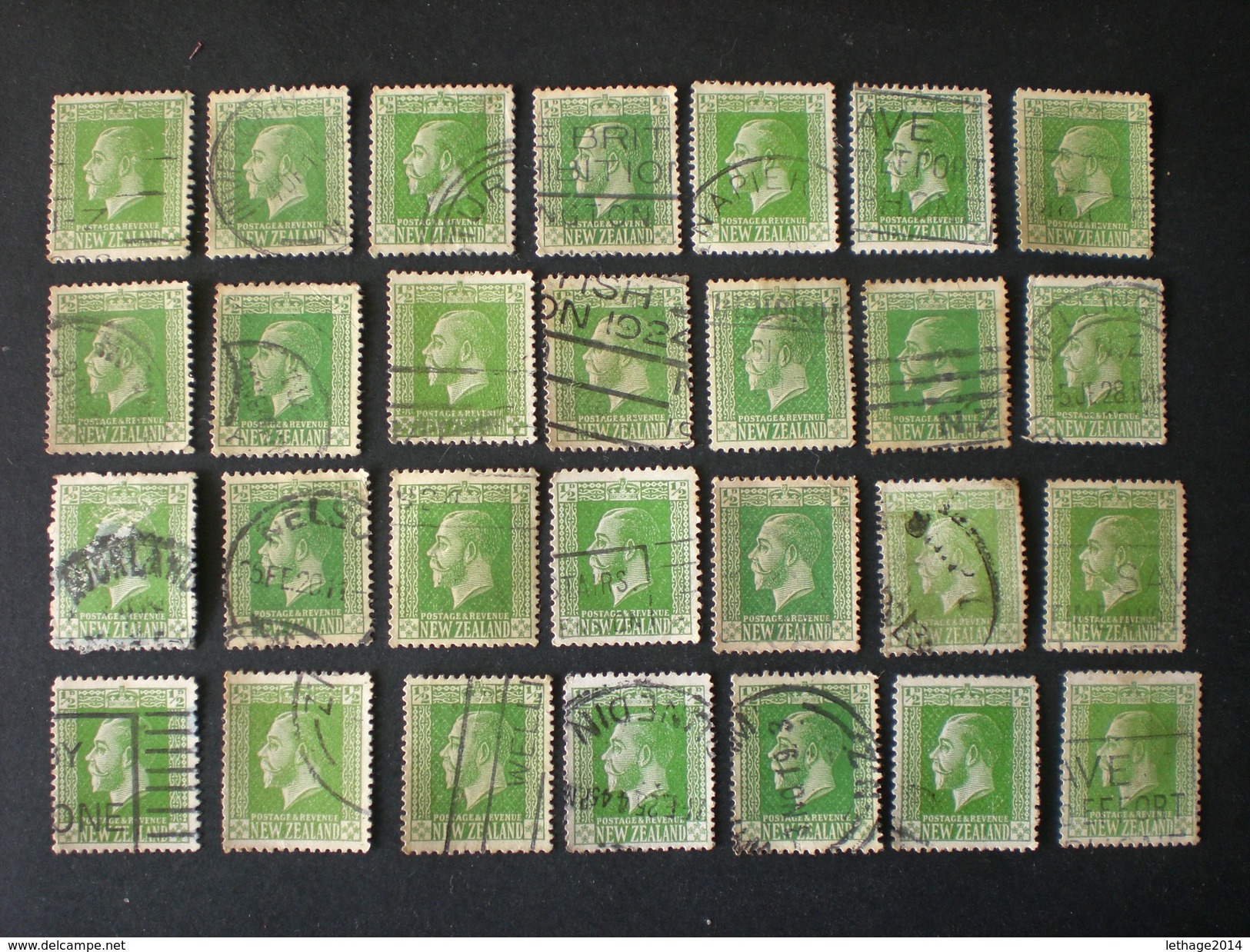 NEW ZELAND NUOVA ZELANDA 1915 King George V - Used Stamps