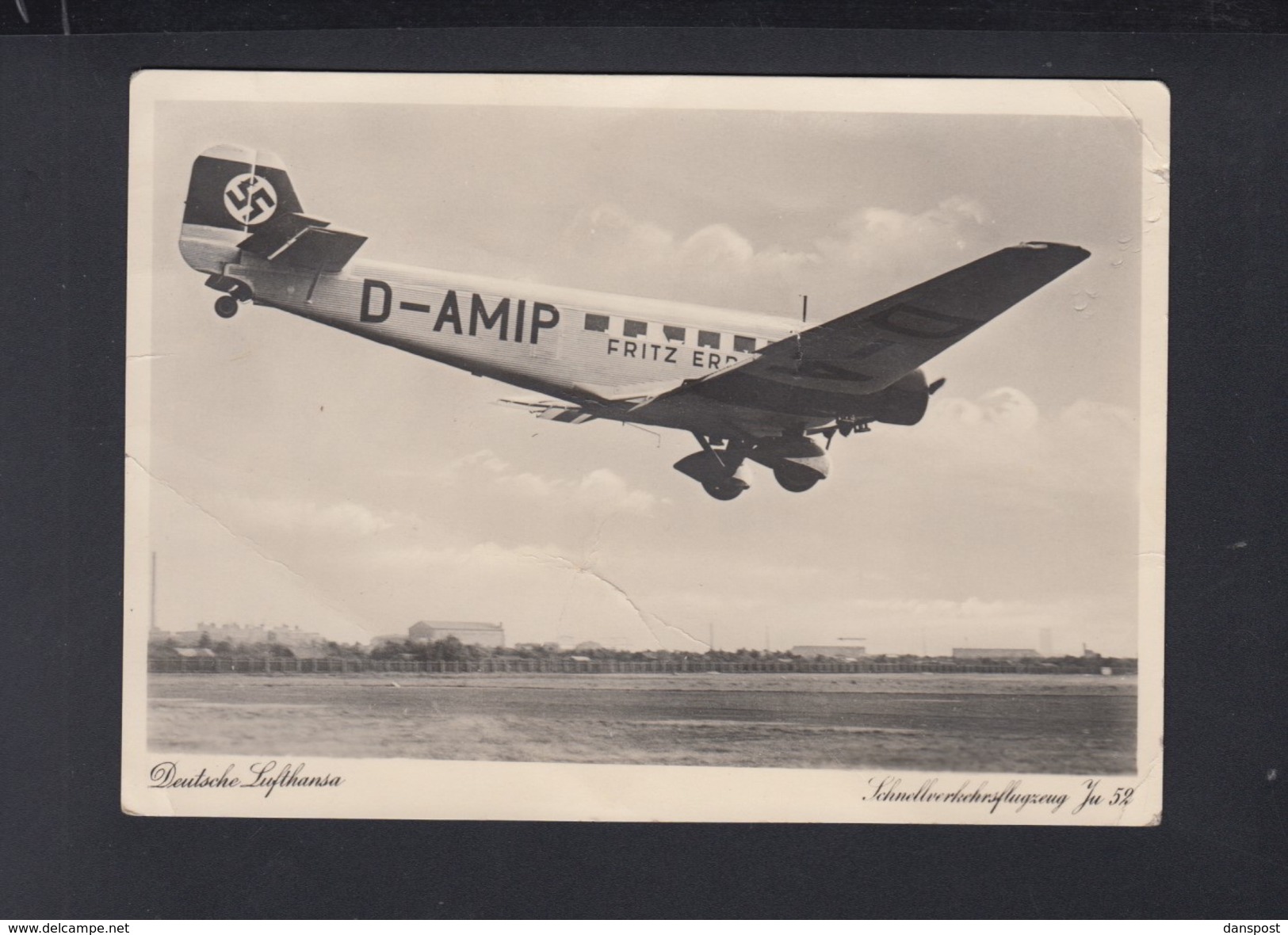 Dt. Reich Lufthansa Ju 52 - 1939-1945: 2a Guerra