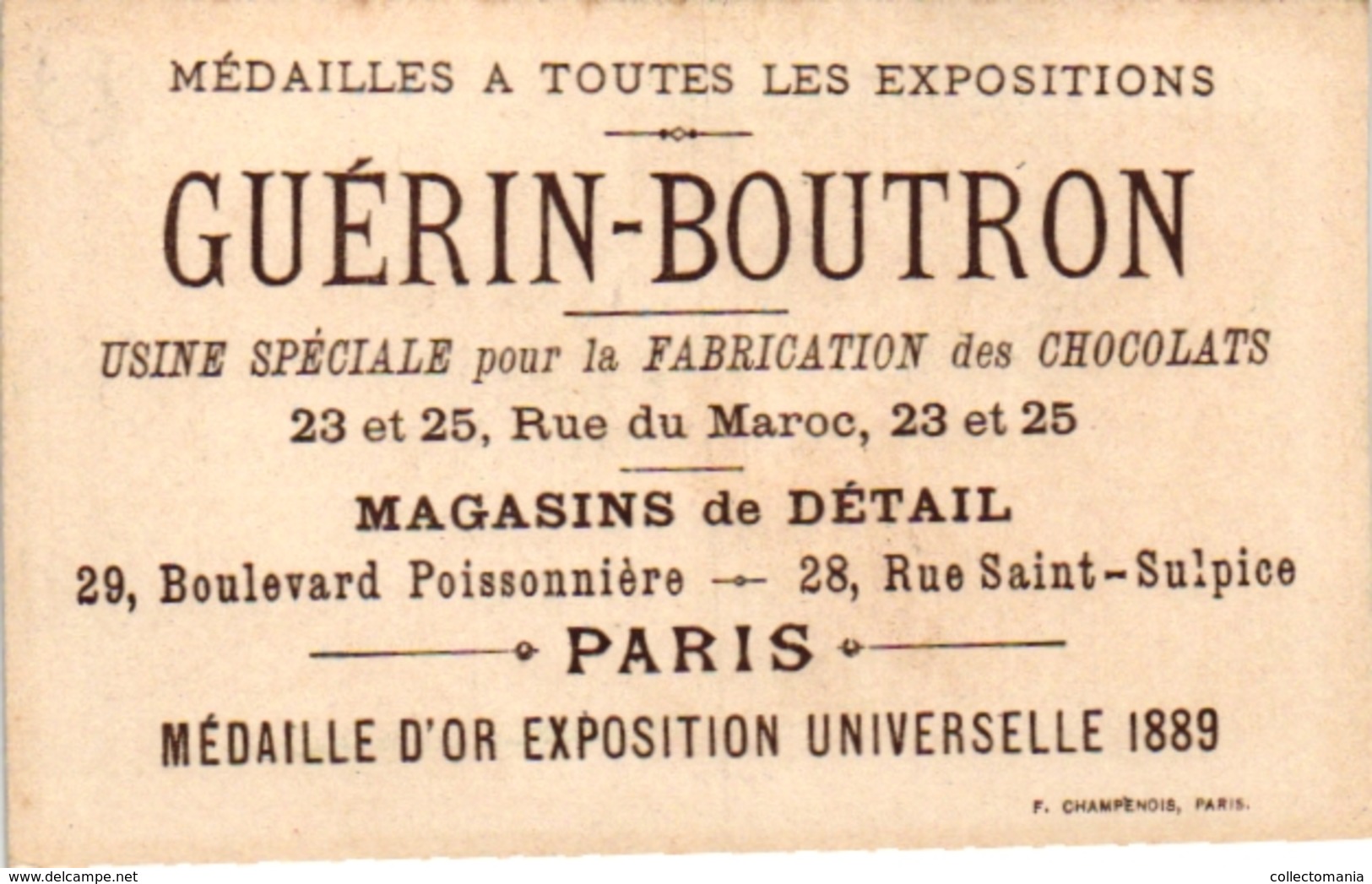 6 Cards c1900 PUB  Guérin Boutron Raverdy Chicorée Belle Jardinière   Play at Marbles Jouer aux Billes Murmeln
