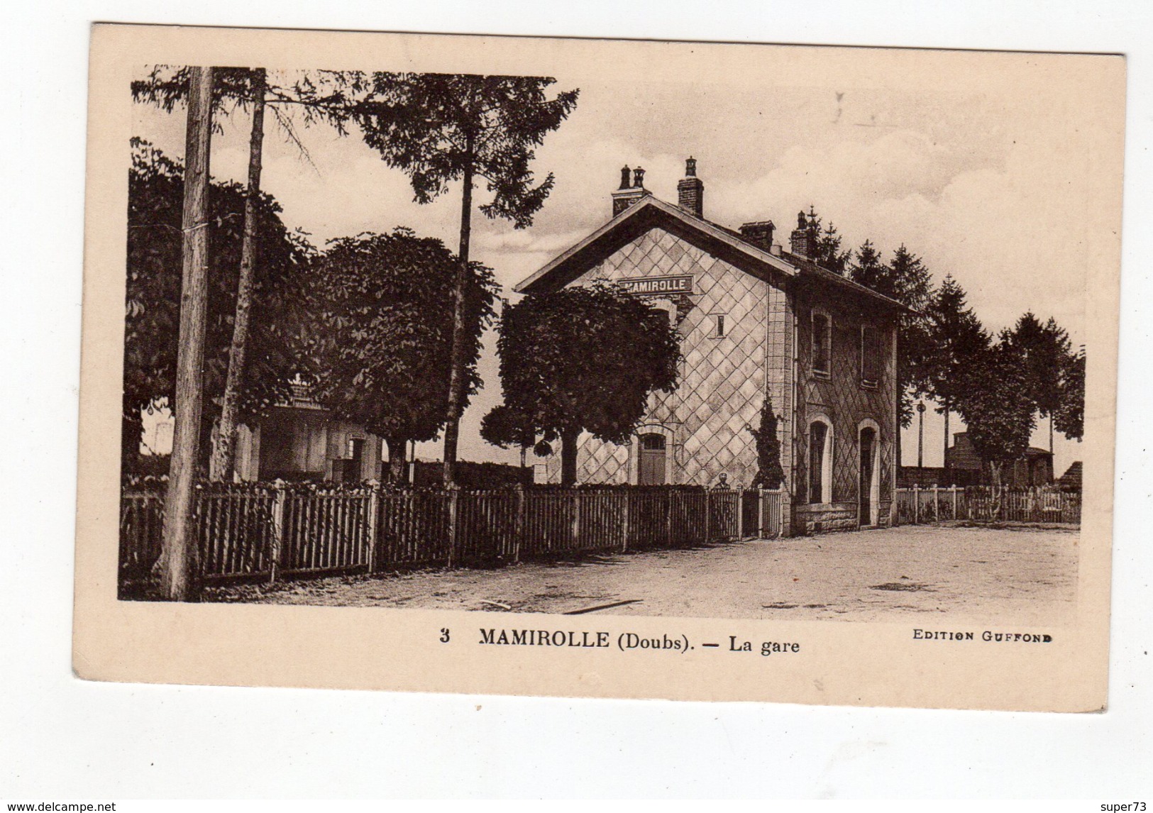 Mamirolle ( Doubs ) - La Gare - 25 - - Autres & Non Classés