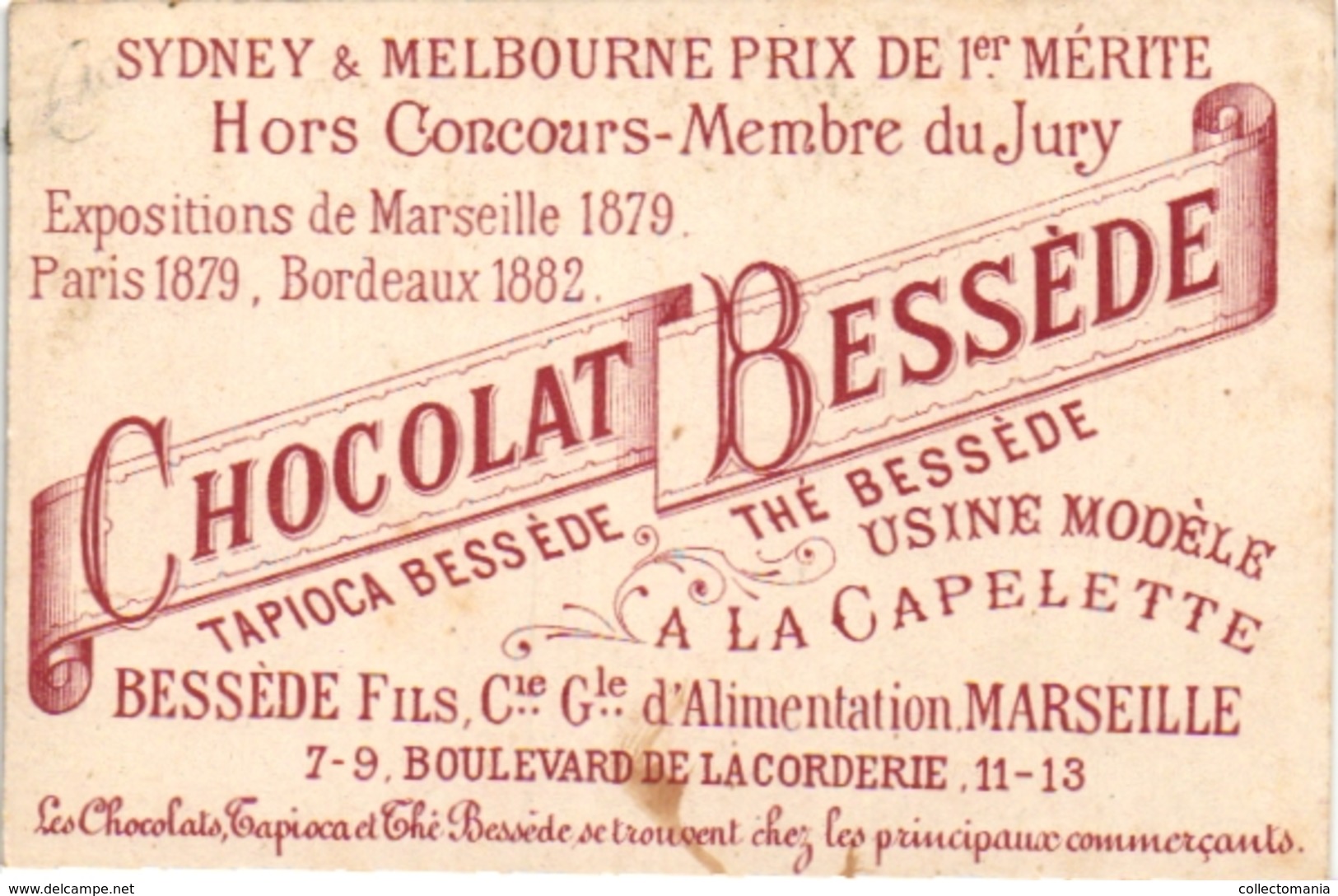 6Cards c1900 PUB  Choc de Guyenne imp Champenois Choc Bessède Van Leckwijck   Play at Marbles Jouer aux Billes Murmeln