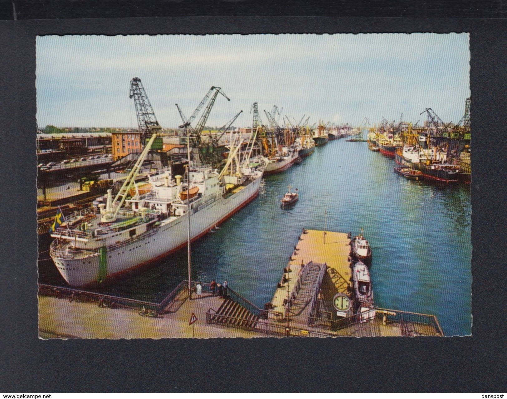 BRD Luftpostkarte Bremen Hafen Ungebraucht(2) - Private Postcards - Mint