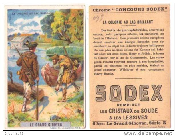 (Chromos) 093, Concours Sodex Lessive, Le Grand Giboyer Série E N° 1, La Colonie Du Lac Brillant - Sonstige & Ohne Zuordnung