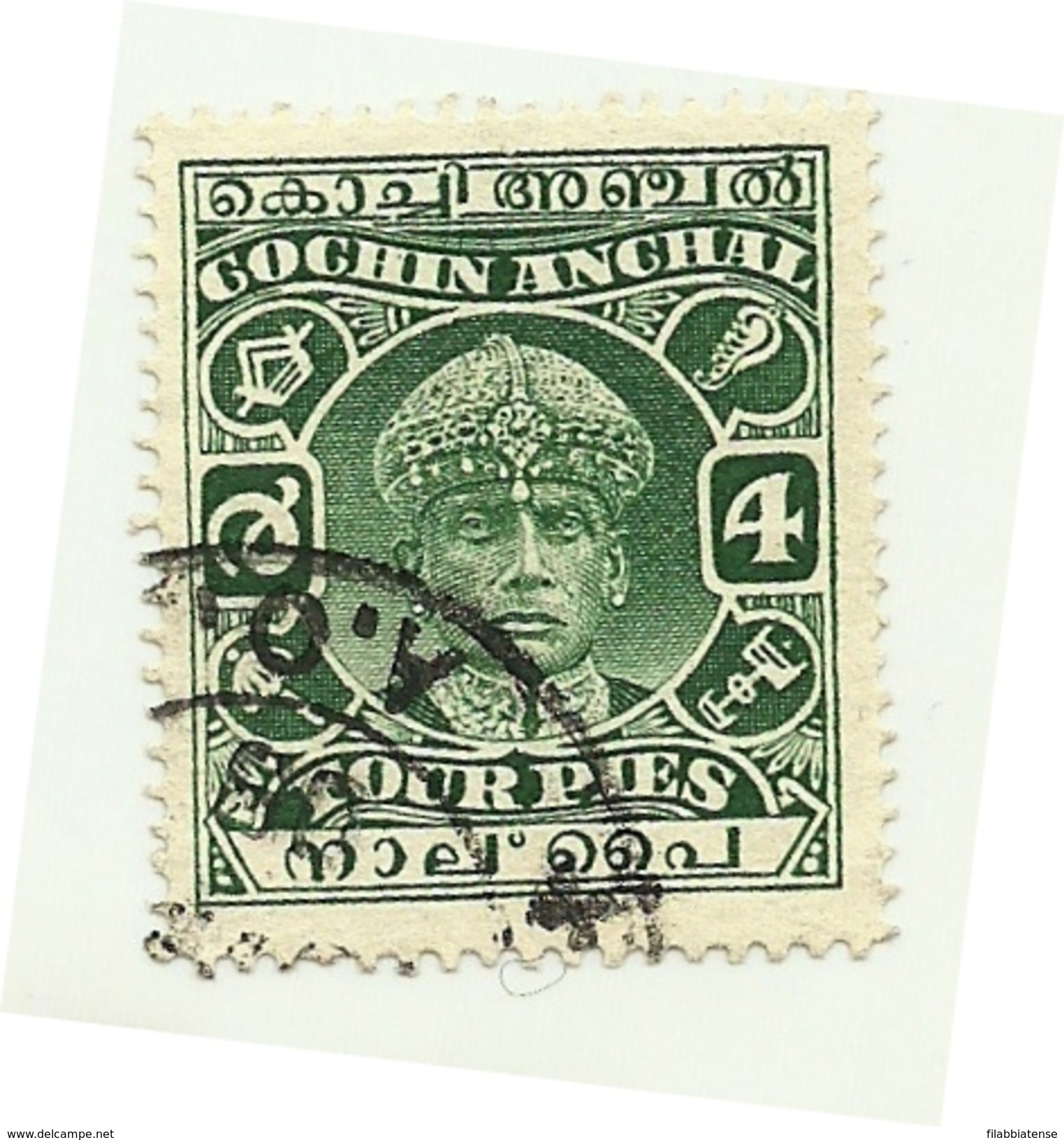 1939 - Cochin 35 Effigie C4486 - Cochin