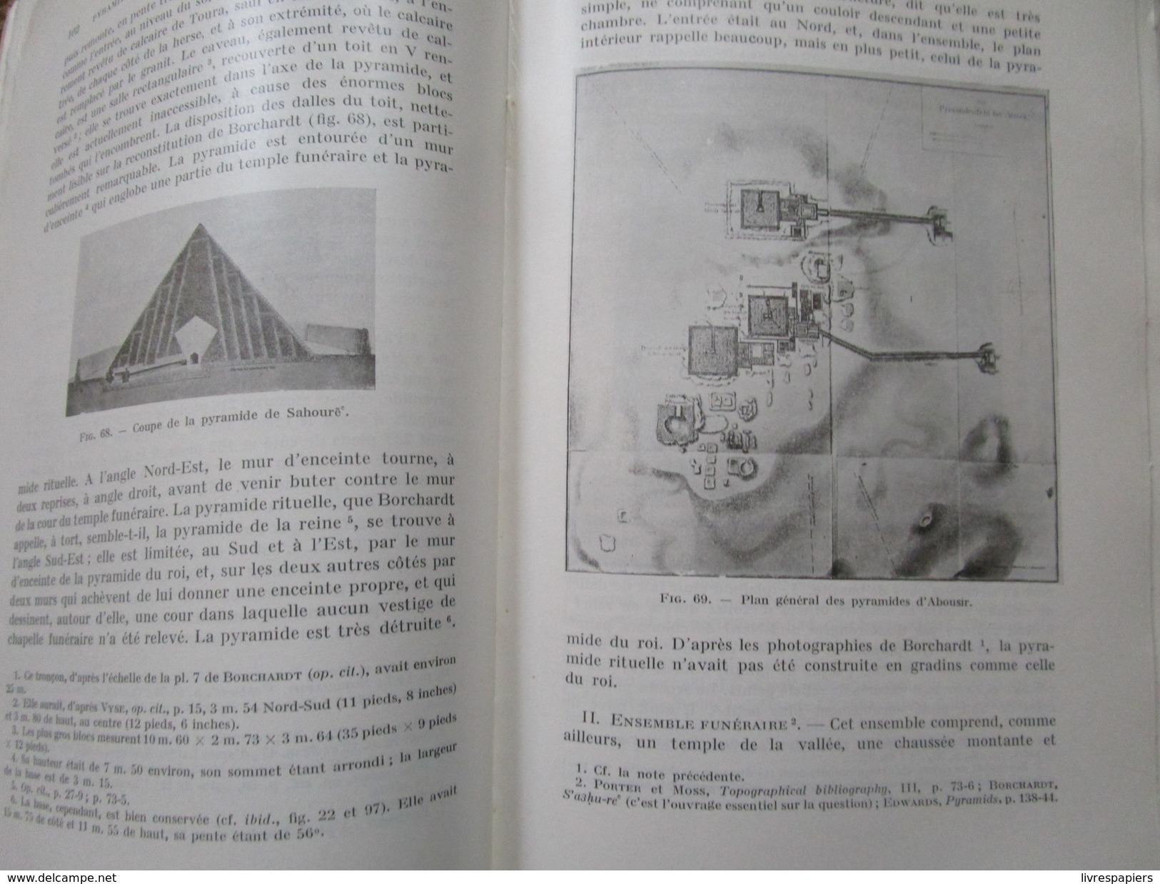 Vandier Manuel D'archeologie Egyptienne Tome II Les Grandes Epoques Architecture Funeraires 1954 PICARD - Archéologie