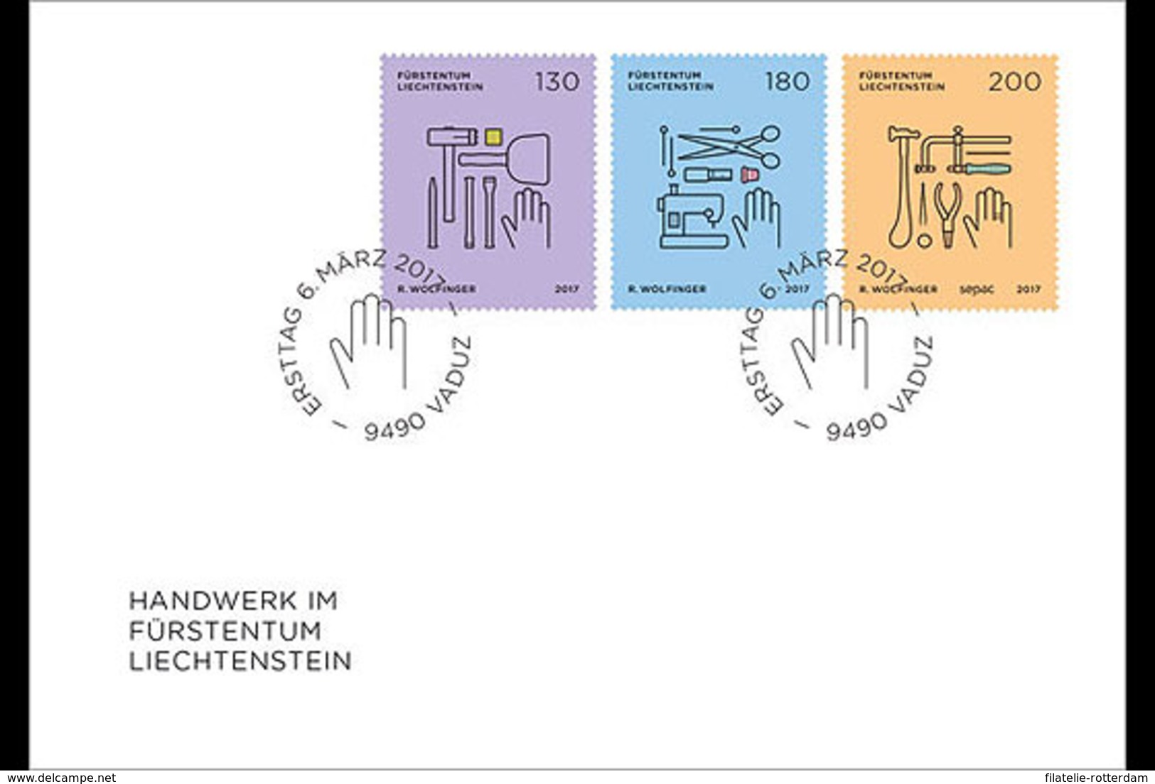 Liechtenstein - Postfris / MNH - FDC SEPAC 2017 - Ungebraucht