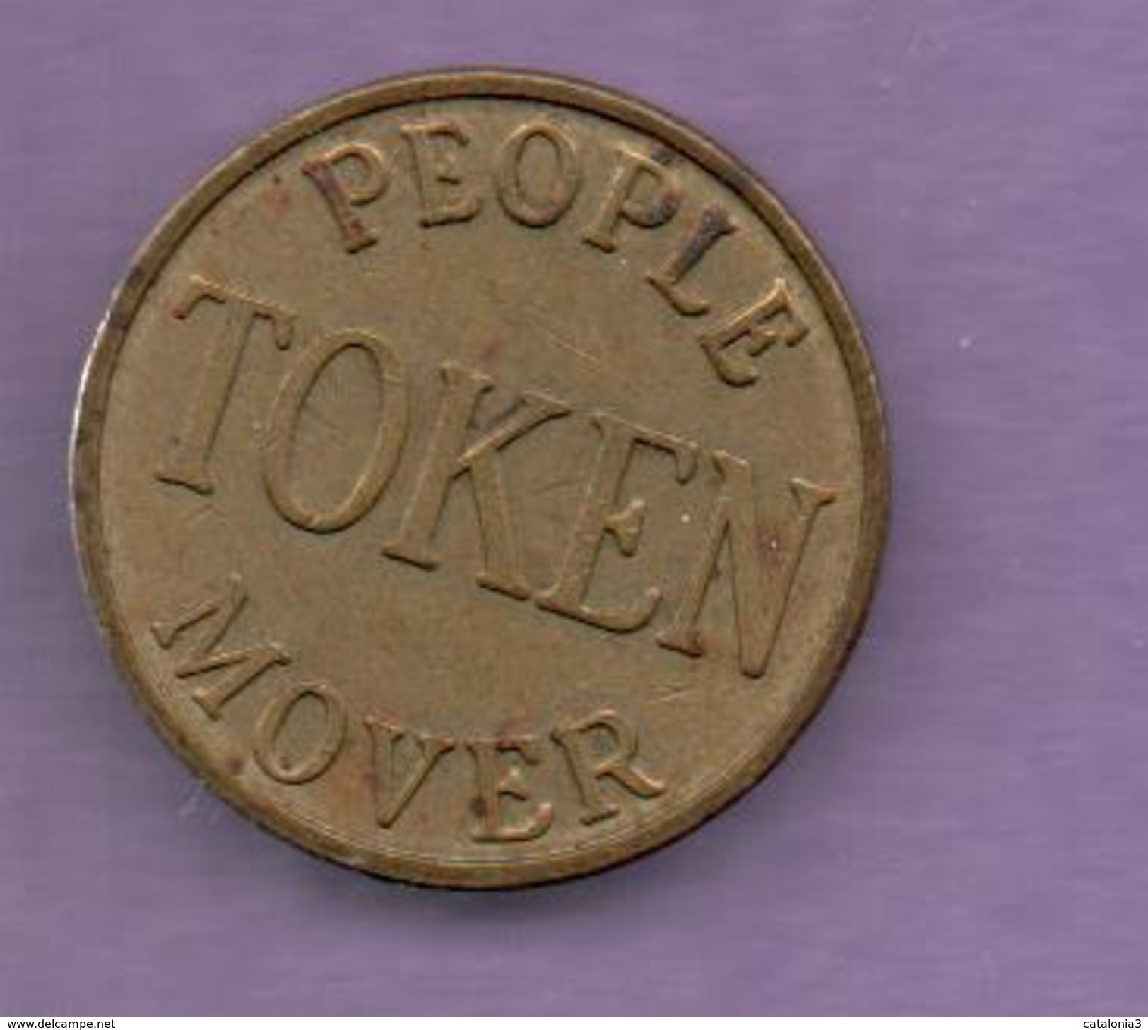 FICHAS - MEDALLAS // Token - Medal -PEOPLE MOVER / (LOGO) / HARBOUR ISLAND ® / TAMPA, FLORIDA  (1) - Autres & Non Classés