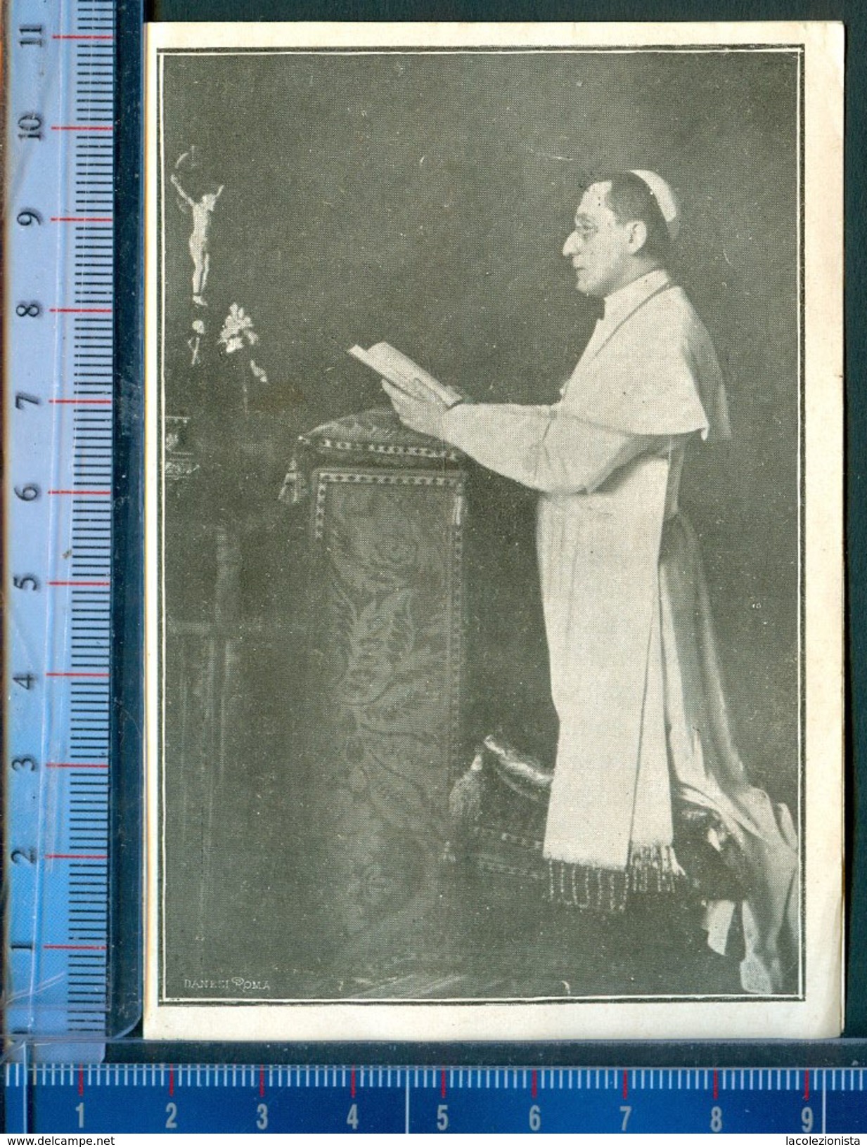 382A/952 SANTINO SANTINI ANNI 40 PREGHIERA PRESCRITTA DA SUA SANTITA' BENEDETTO XV - Santini