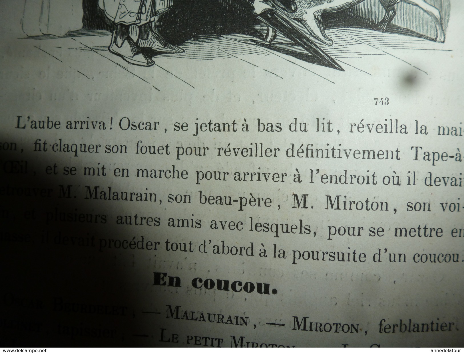 1840 LES CHASSEURS Parisiens,par E.Bourget -dessins De Cham;METAMORPHOSE Par Granville, Bois De Forest - MUSEE PHILIPON - 1800 - 1849