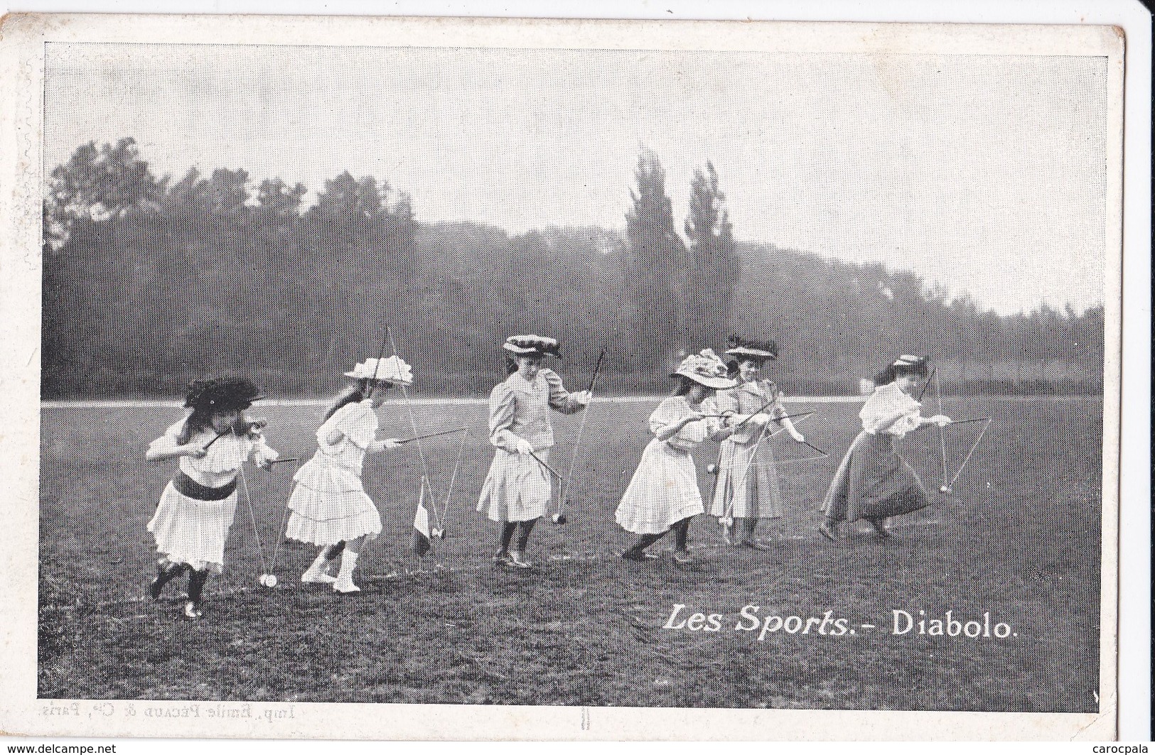 Carte 1910 LES SPORTS / DIABOLO - Autres & Non Classés