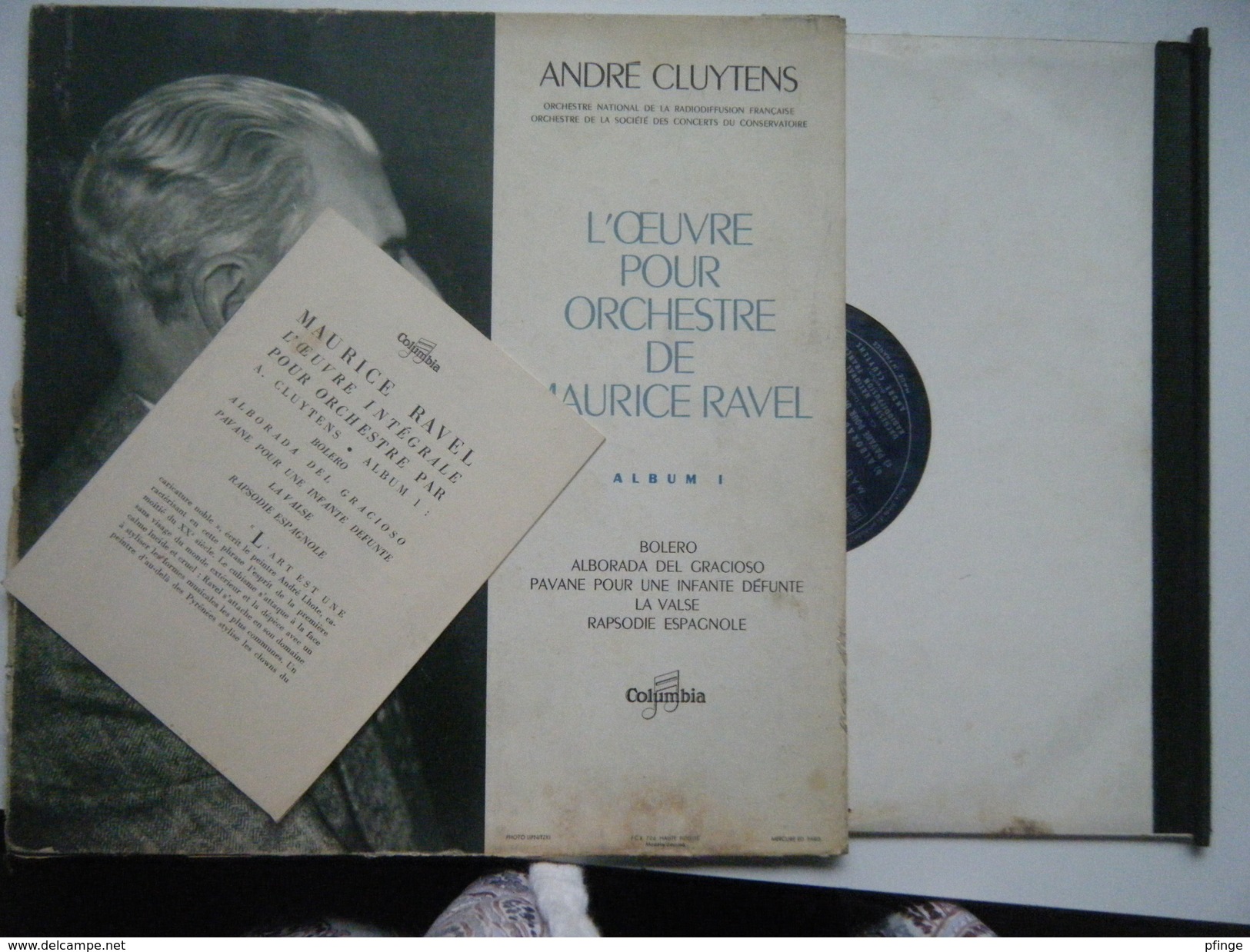 André Cluytens - L'&oelig;uvre Pour Orchestre De Maurice Ravel - Album I - Classique